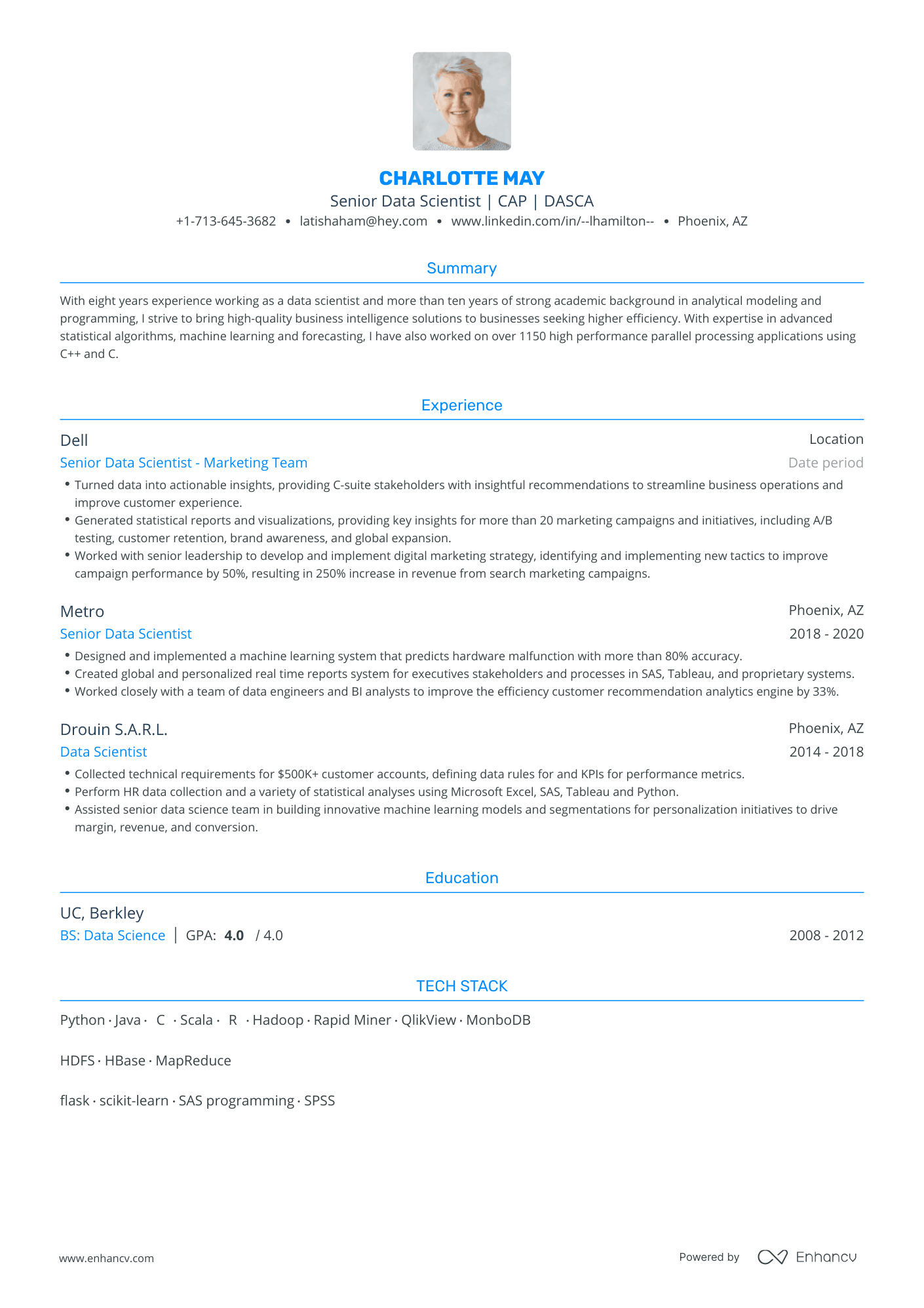 14 Data Scientist Resume Examples & Guide For 2024