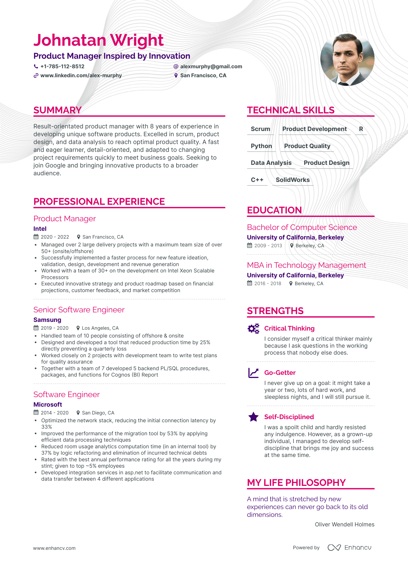 5 Google Resume Examples & Guide for 2024