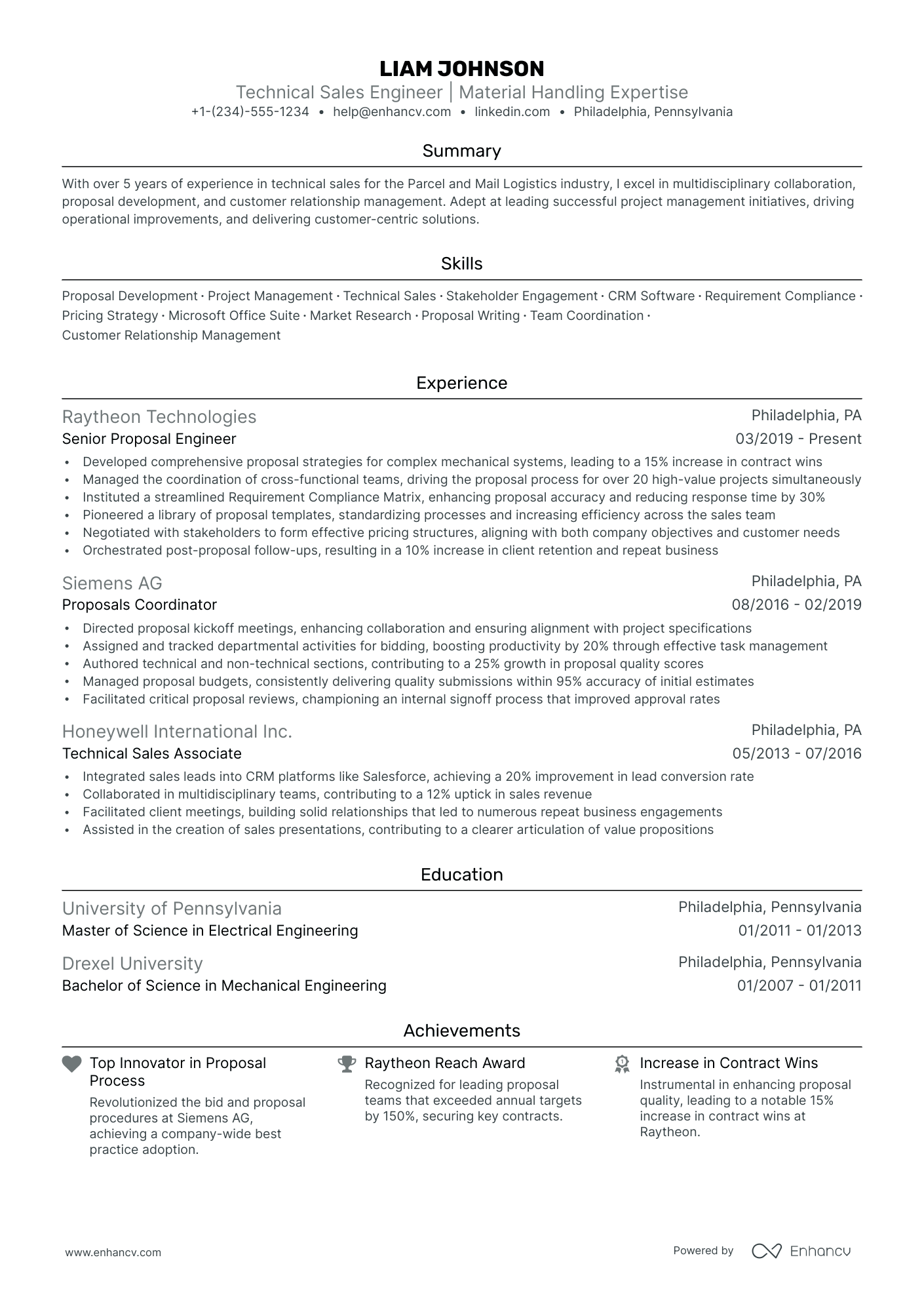 Bid Manager Resume Examples & Guide for 2024