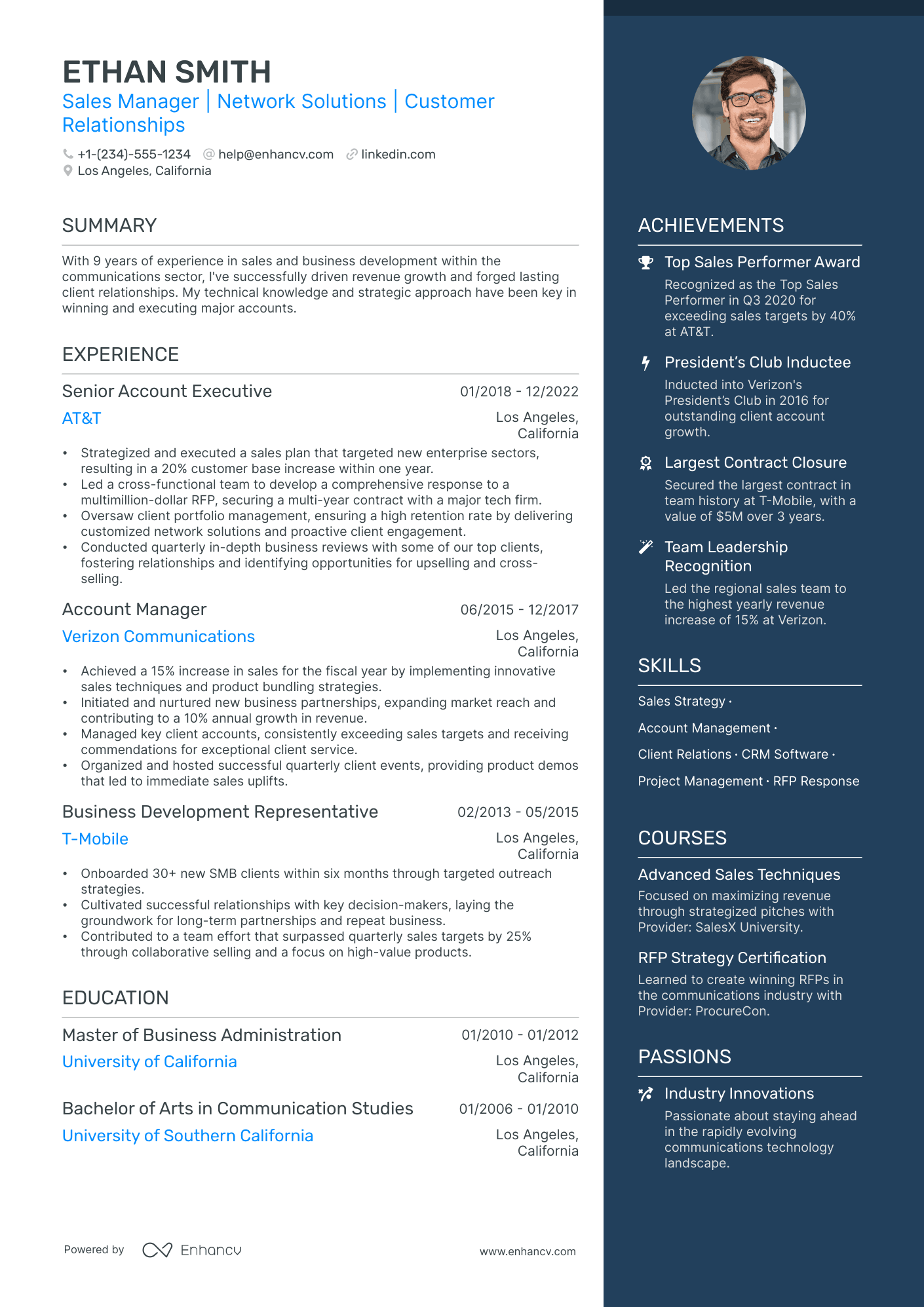 5 Key Account Manager Resume Examples & Guide for 2024