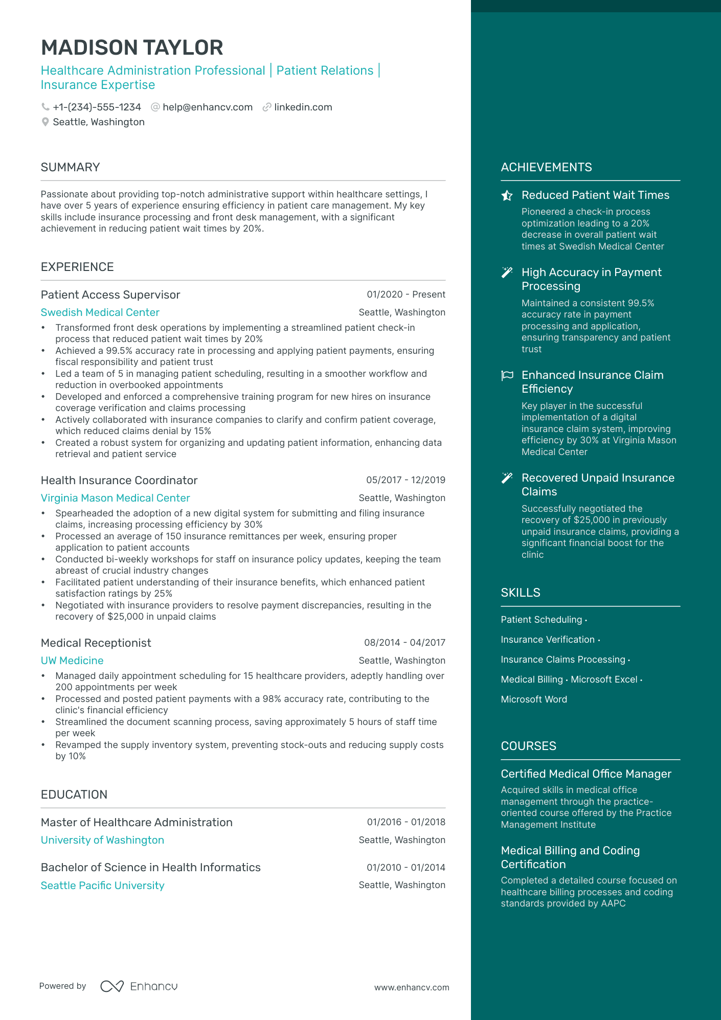 5 Chiropractic Office Manager Resume Examples & Guide for 2024