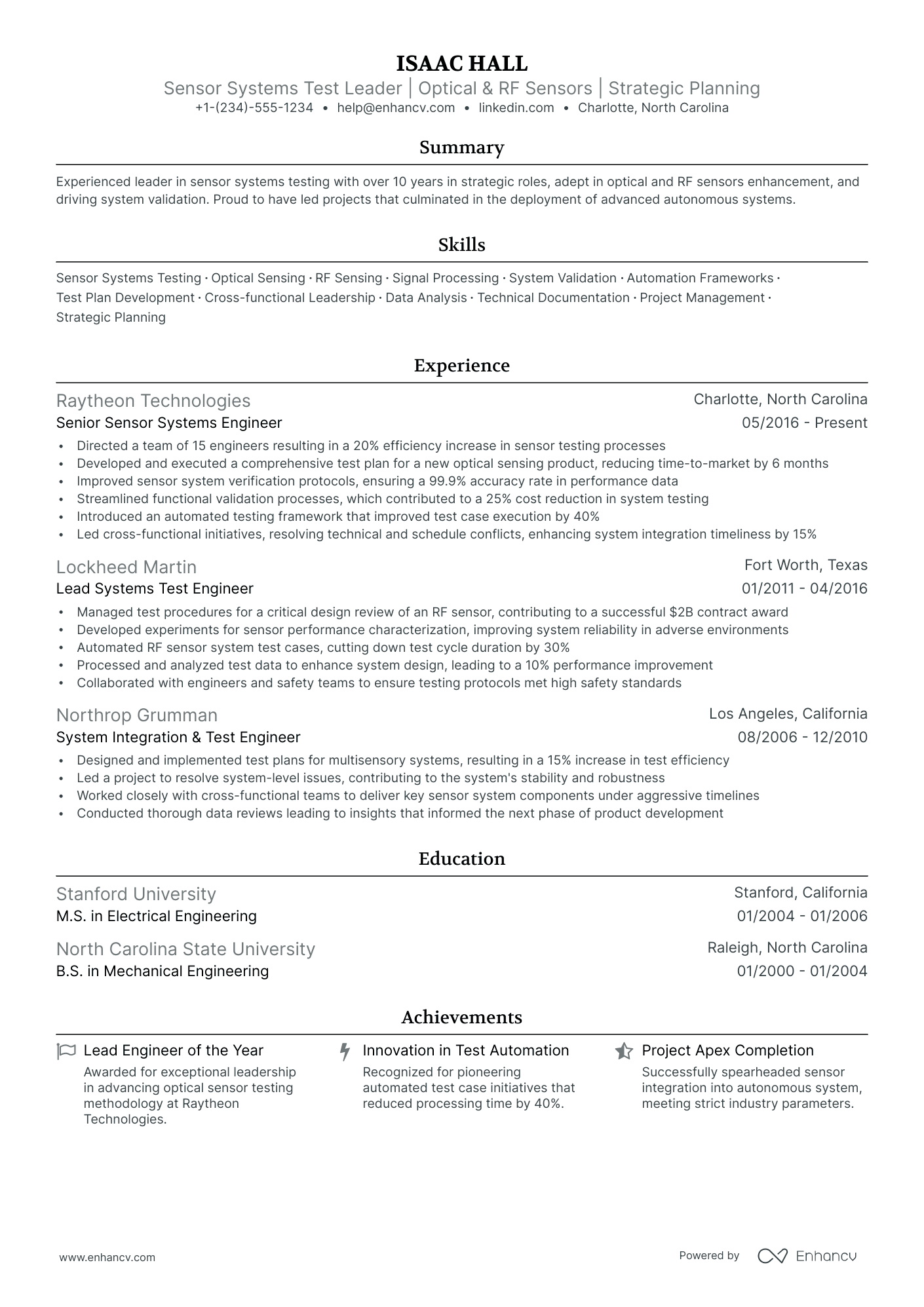 5 Test Manager Resume Examples & Guide for 2024