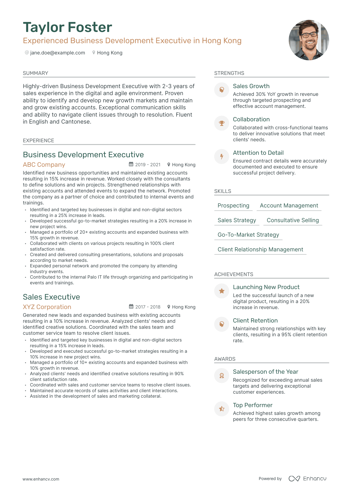 13 Business Development Resume Examples & Guide for 2024