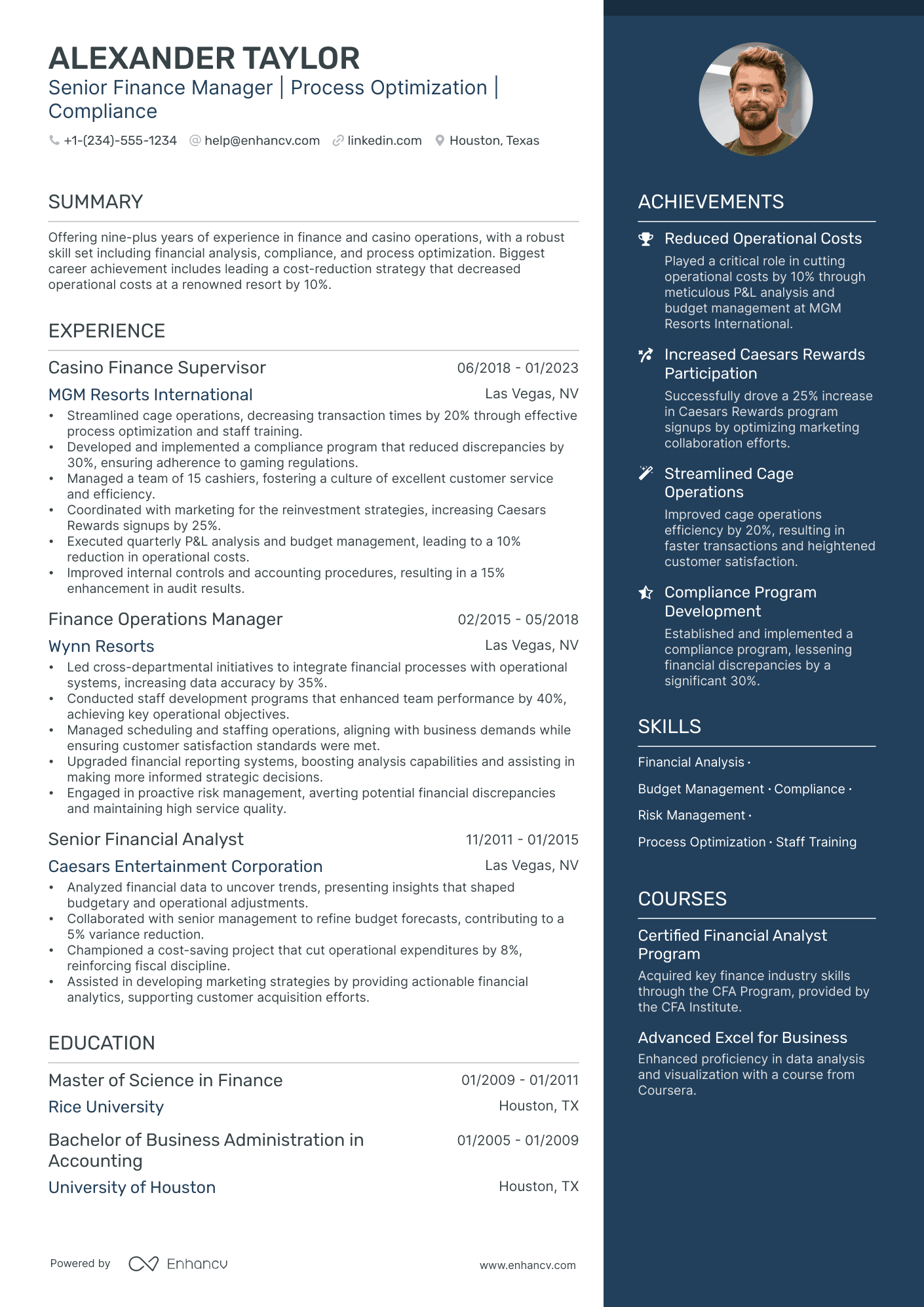 5 Cashier Manager Resume Examples & Guide for 2024