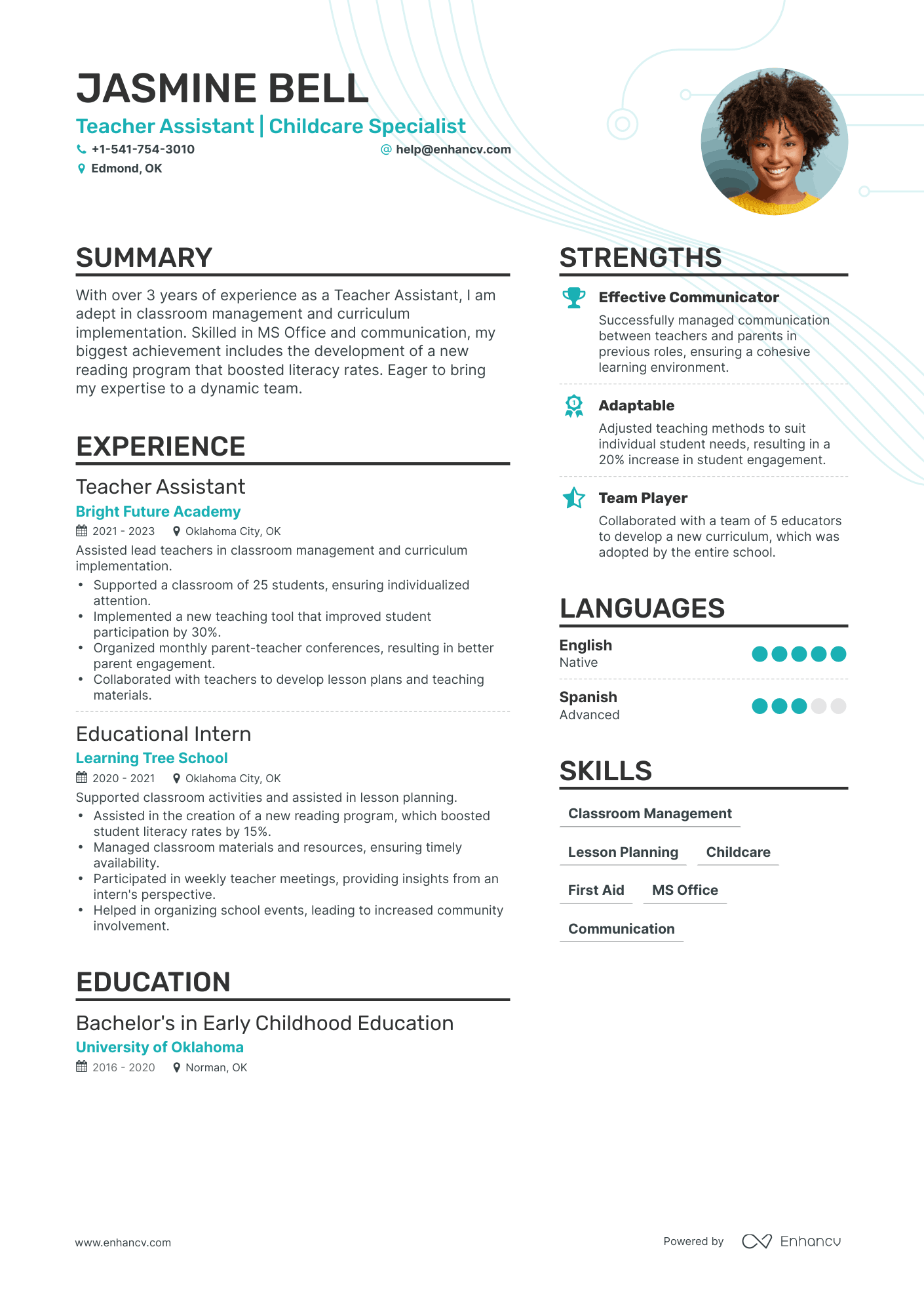 9 Teacher Assistant Resume Examples & Guide for 2023