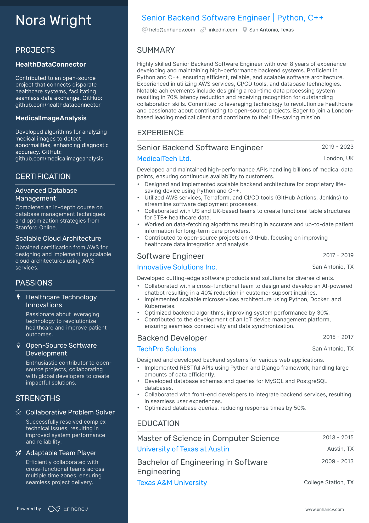 10 Aws Devops Resume Examples Guide For 2026