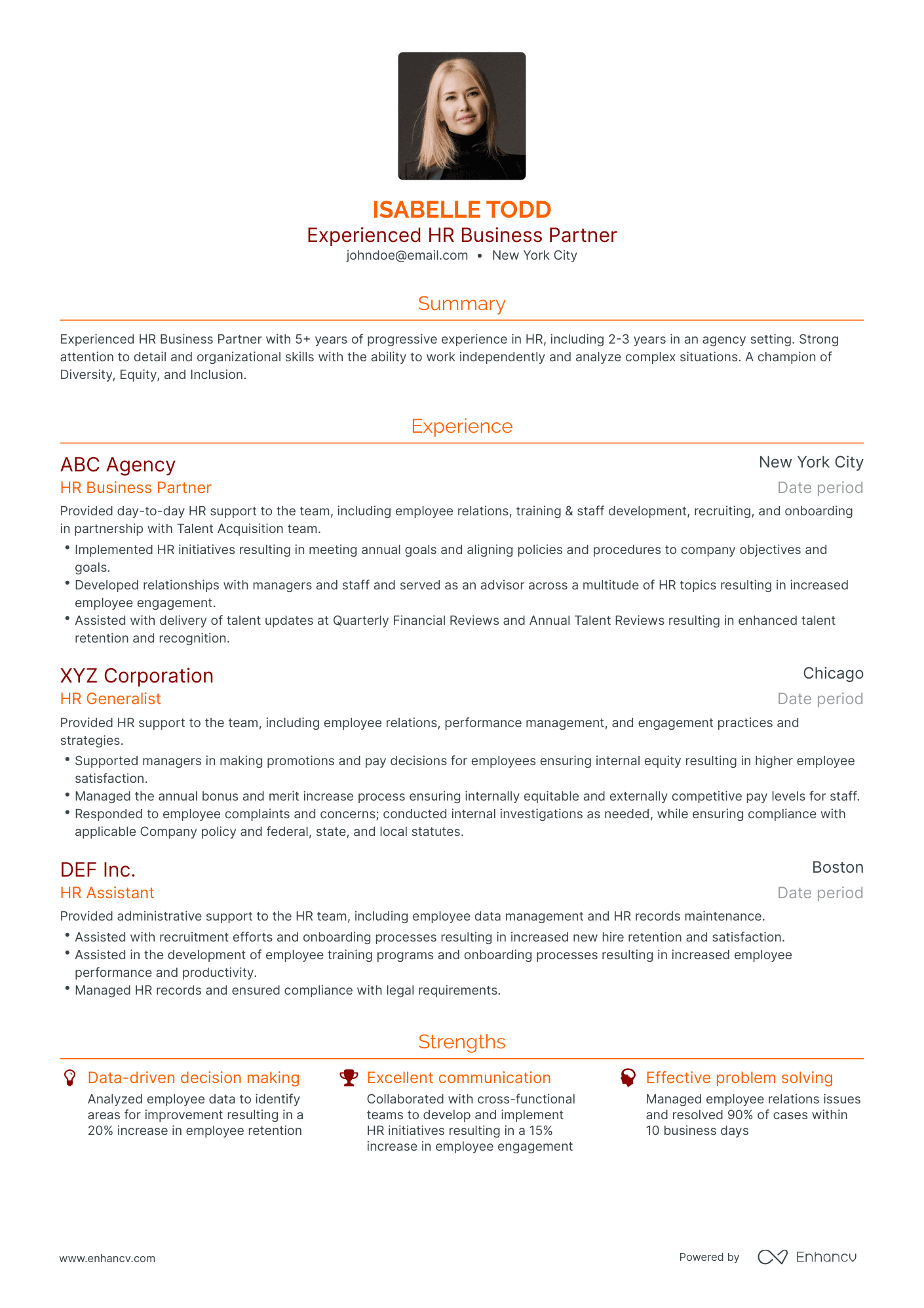 5-hr-business-partner-resume-examples-guide-for-2023