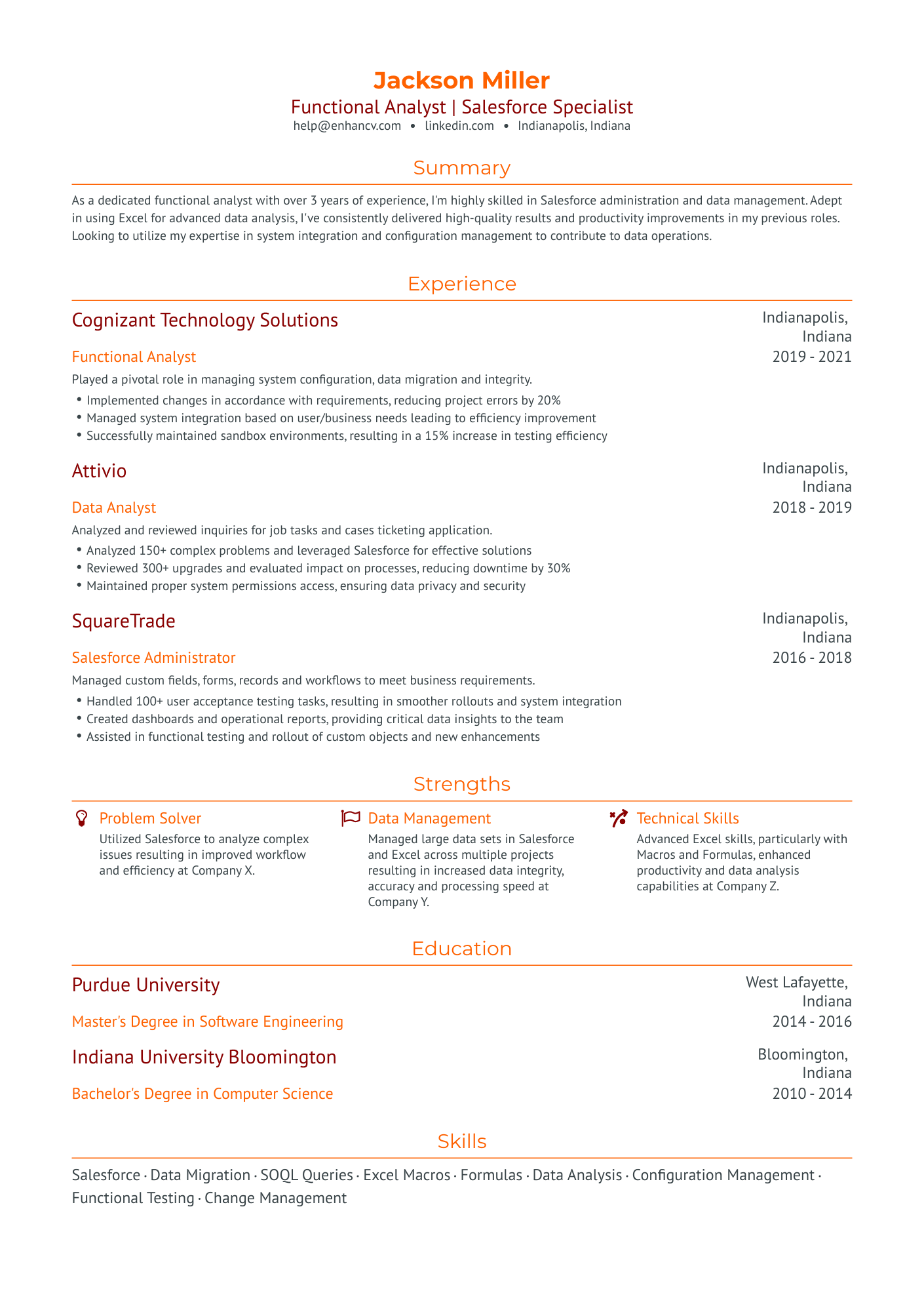 6 Salesforce Resume Examples & Guide for 2024