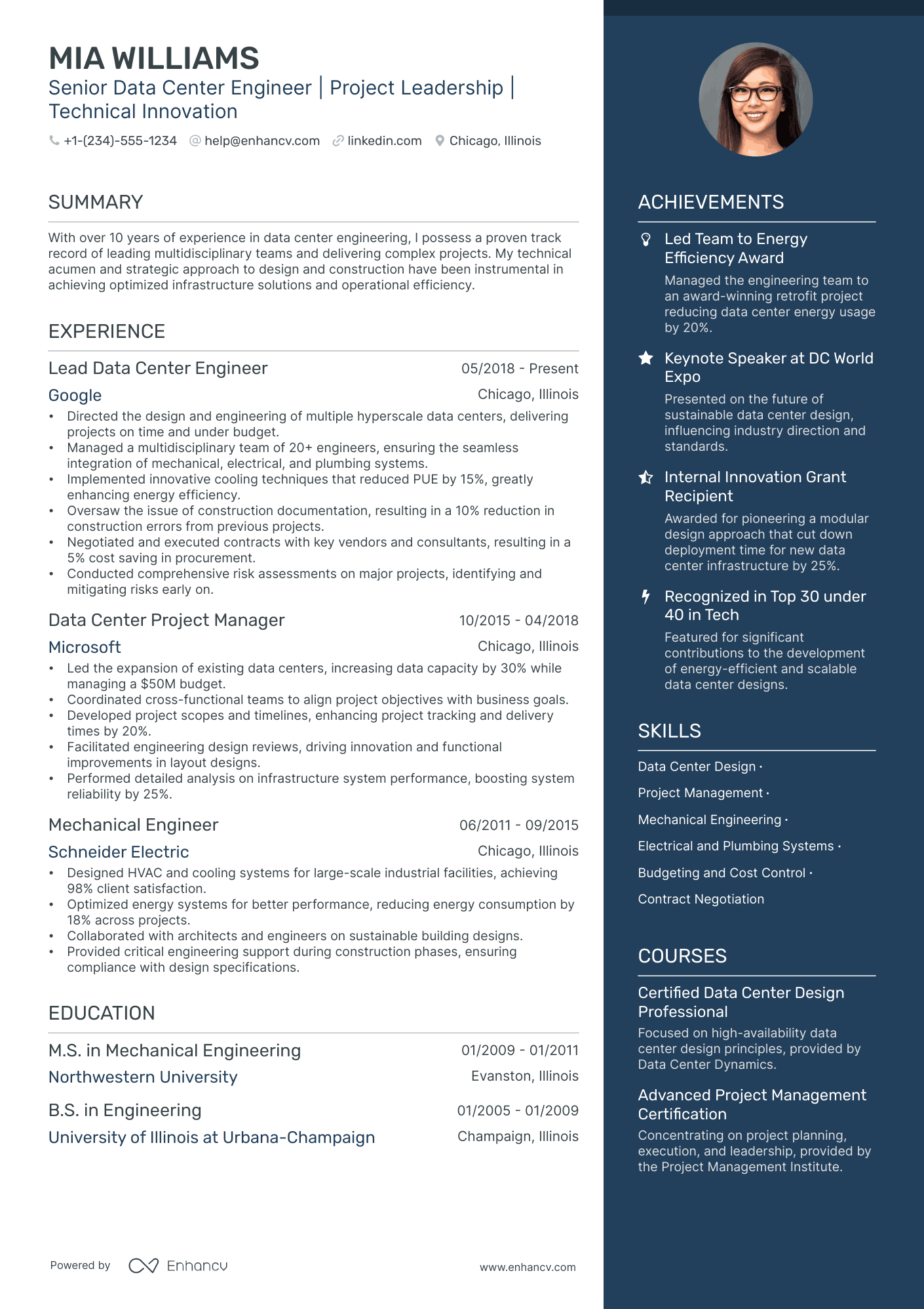 5 Engineering Program Manager Resume Examples & Guide for 2024