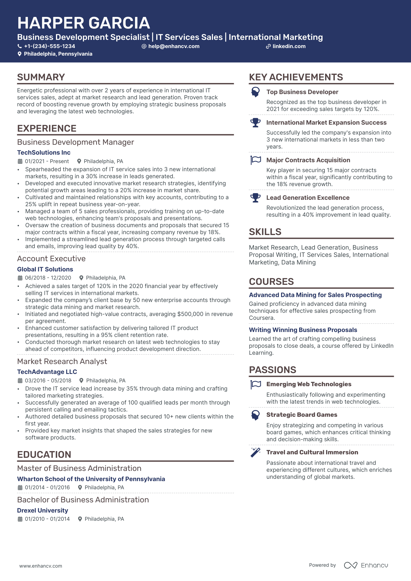 10 Business Development Executive Resume Examples & Guide for 2026