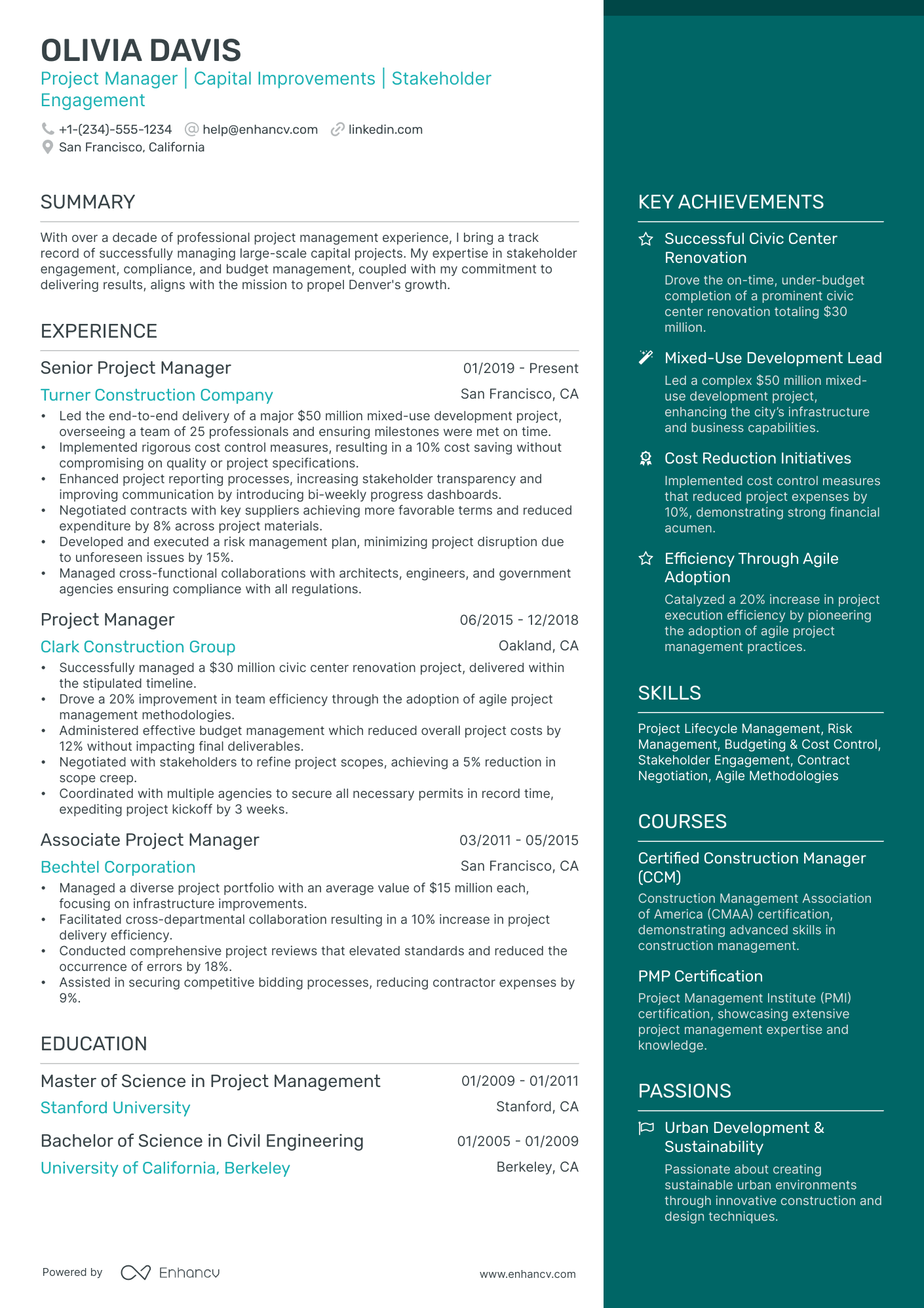 10 Engineering Project Manager Resume Examples & Guide for 2026