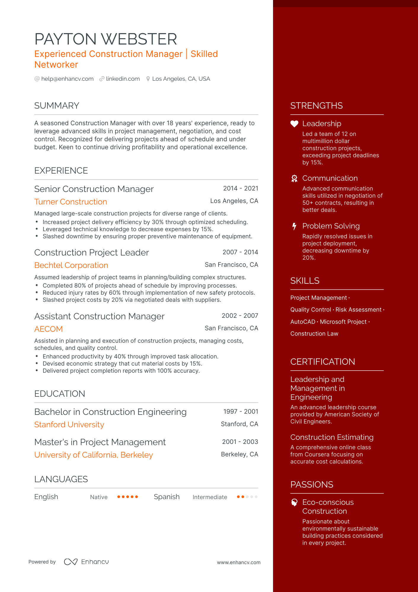 7 Business Owner Resume Examples & Guide for 2024