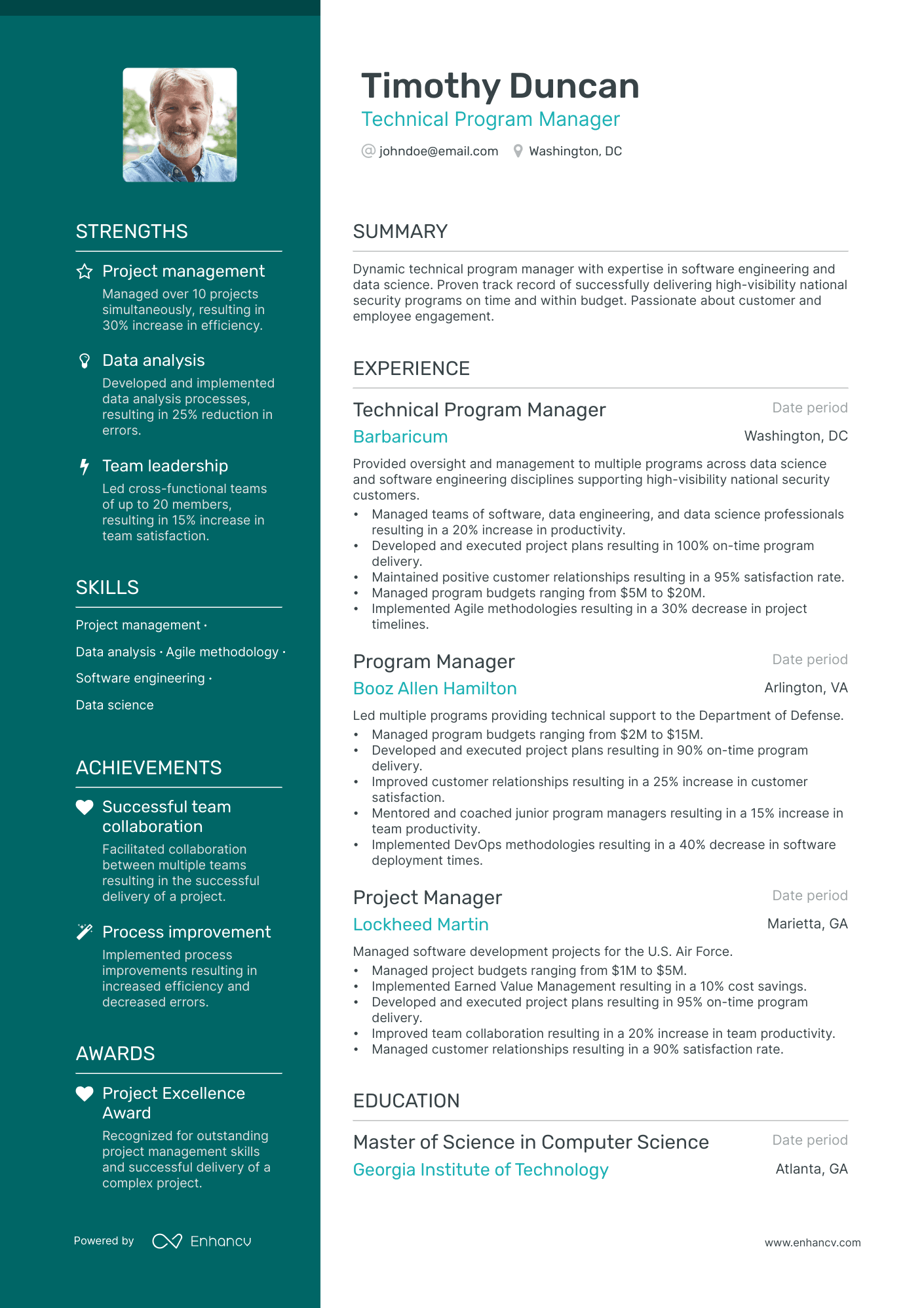 17 Program Manager Resume Examples & Guide for 2024