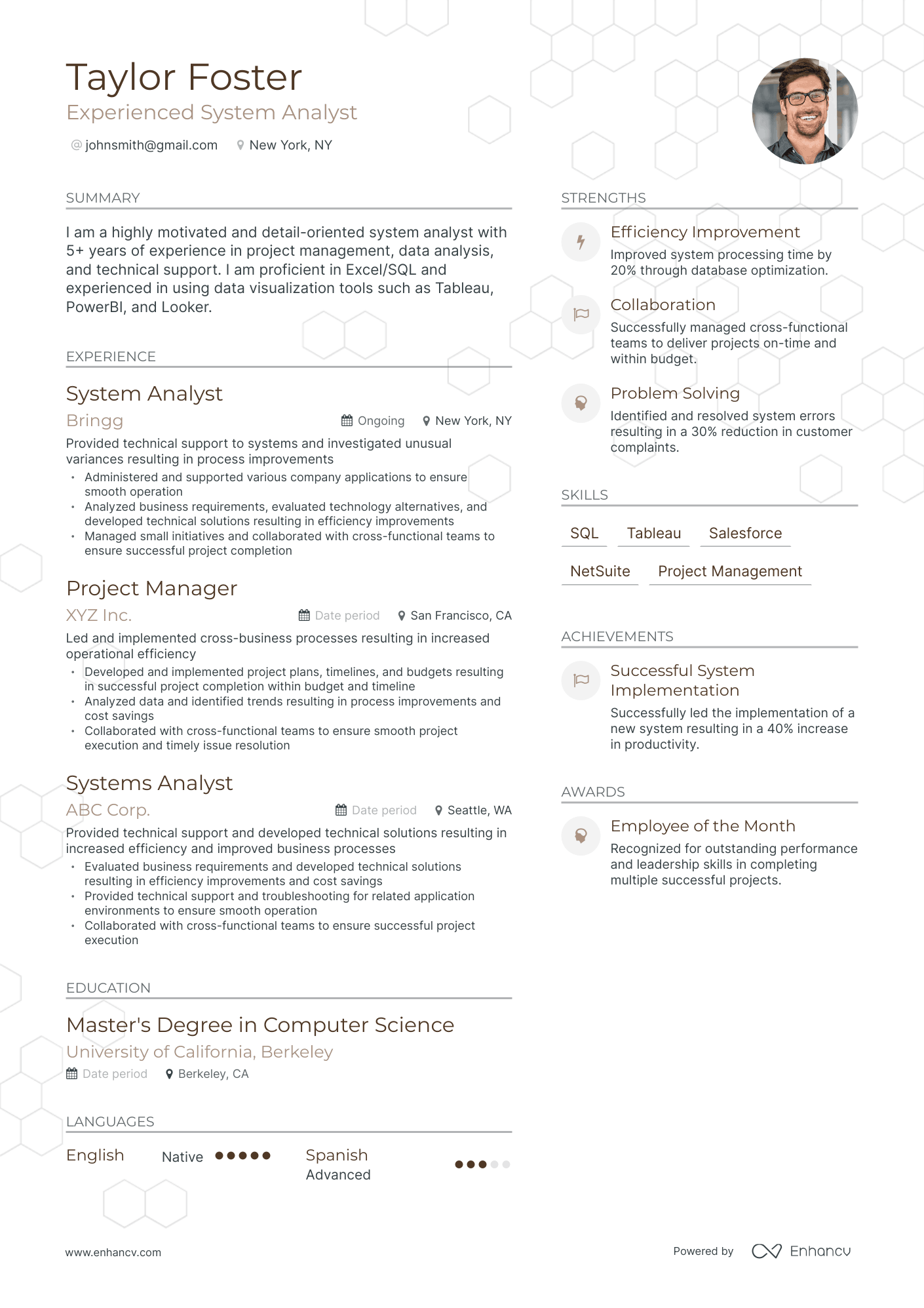 5 System Analyst Resume Examples & Guide for 2023