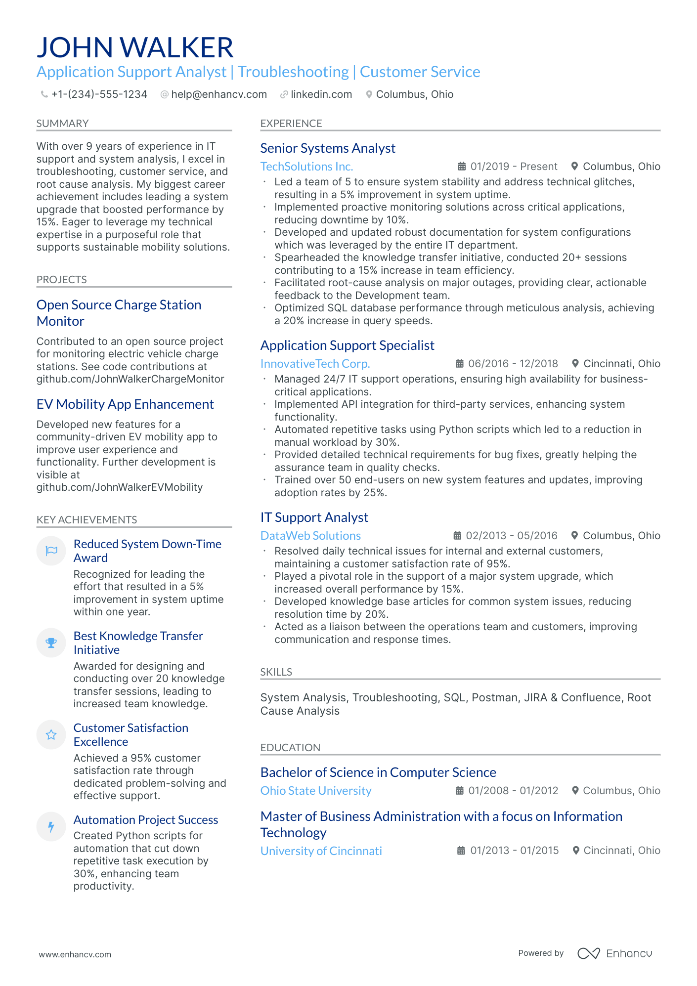 10 Application Support Manager Resume Examples & Guide for 2026