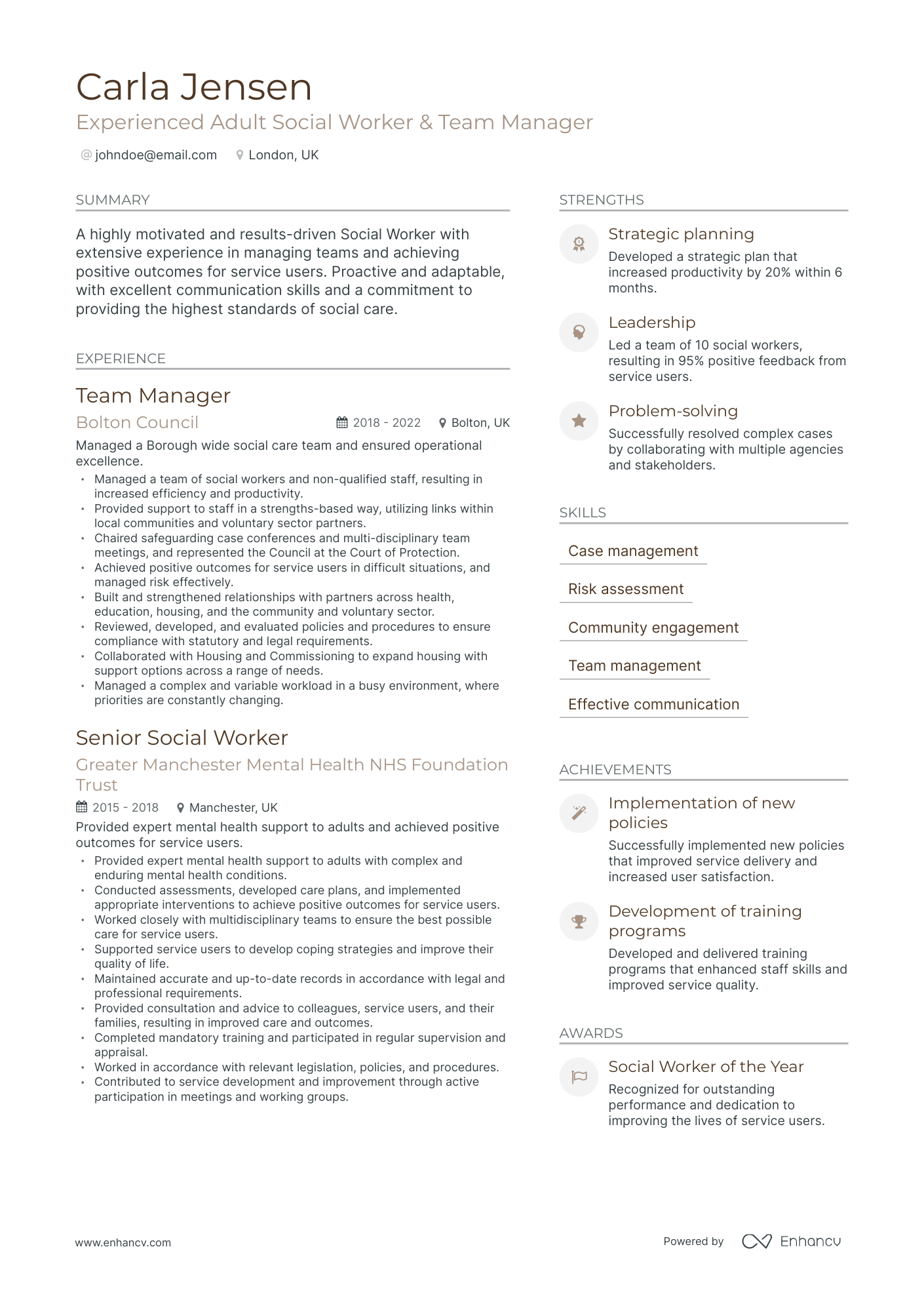 5 Team Manager Resume Examples & Guide for 2023