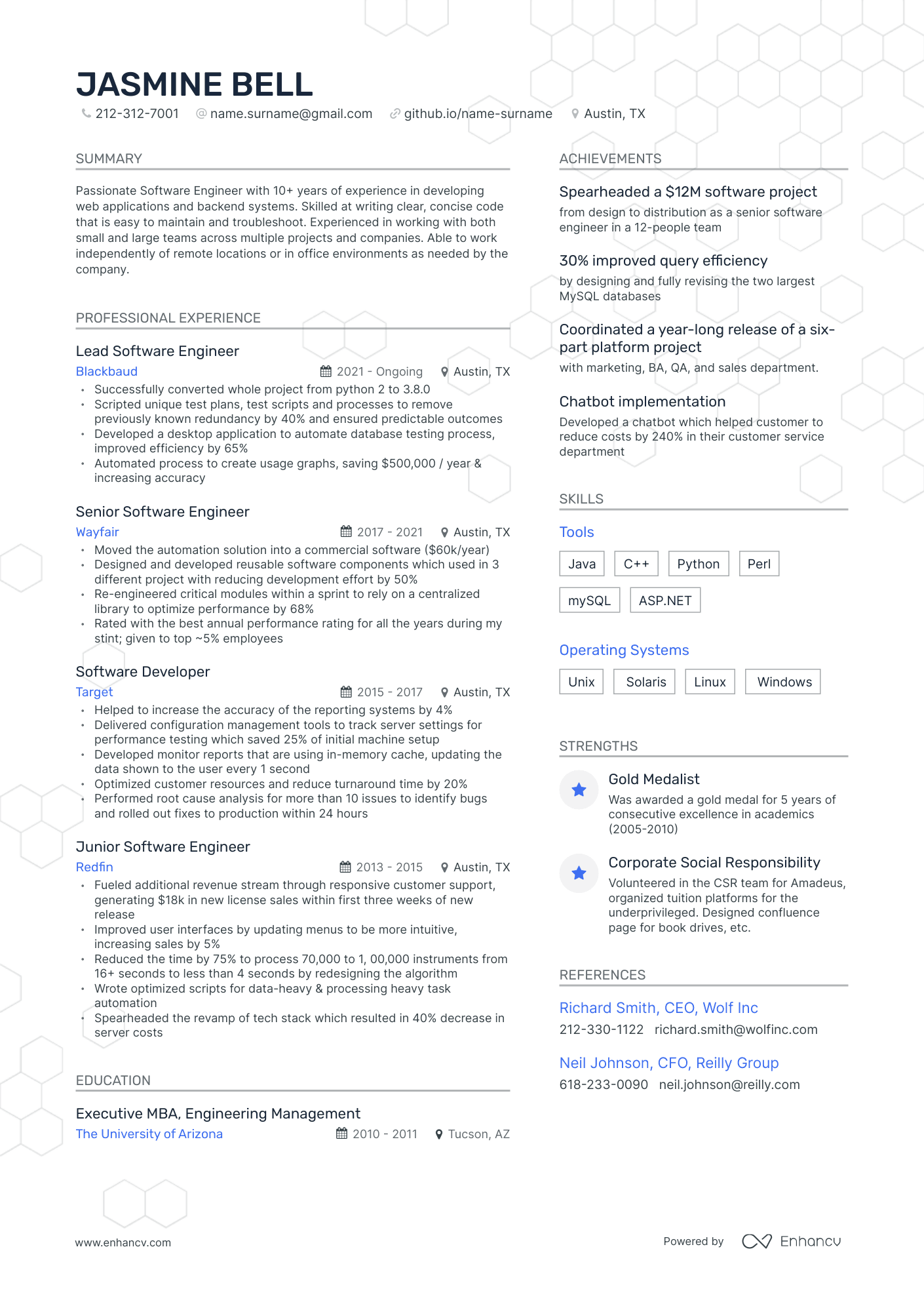 4 Software Engineer Resume Examples & Guide For 2023