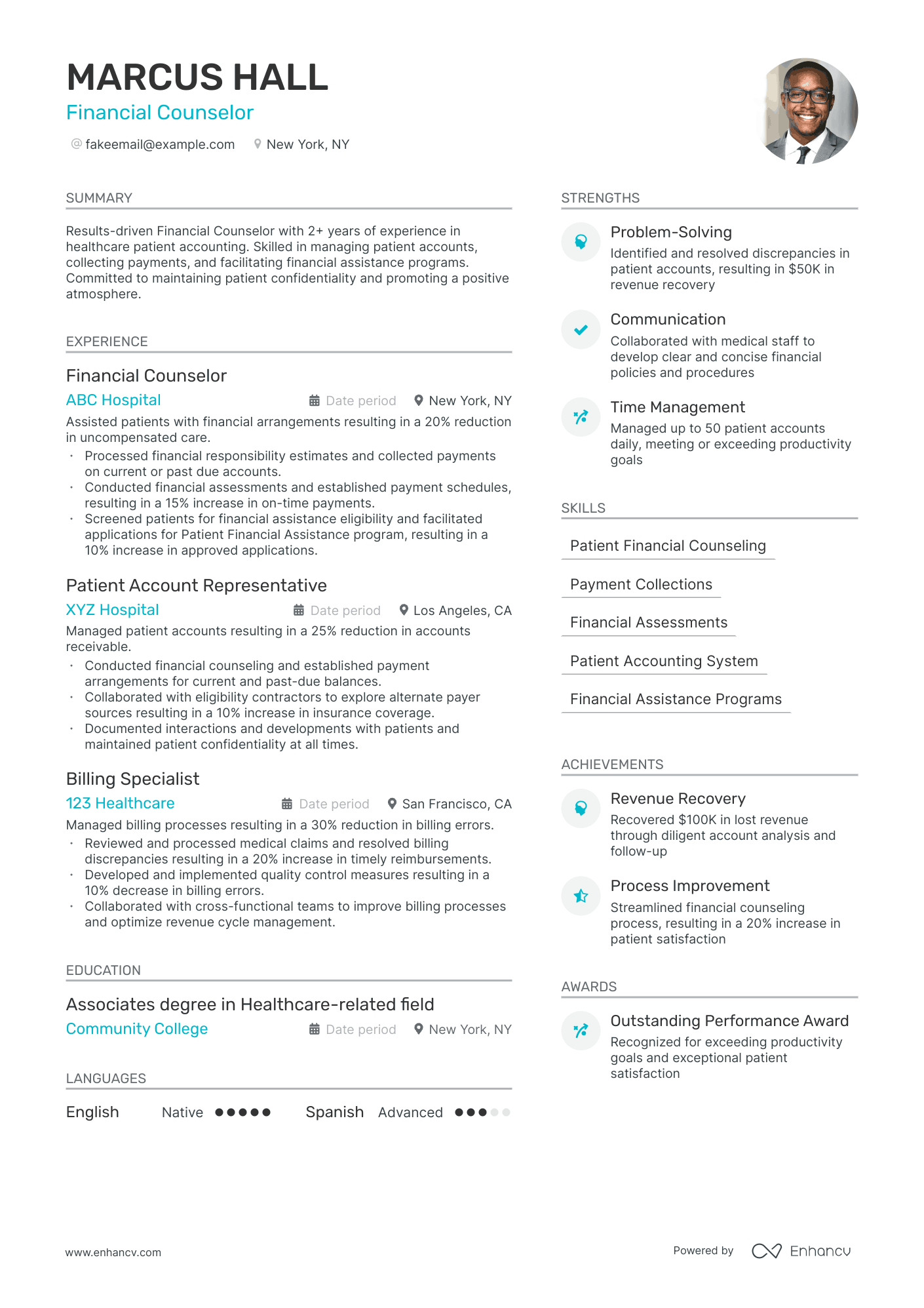 8 Finance Specialist Resume Examples & Guide for 2024