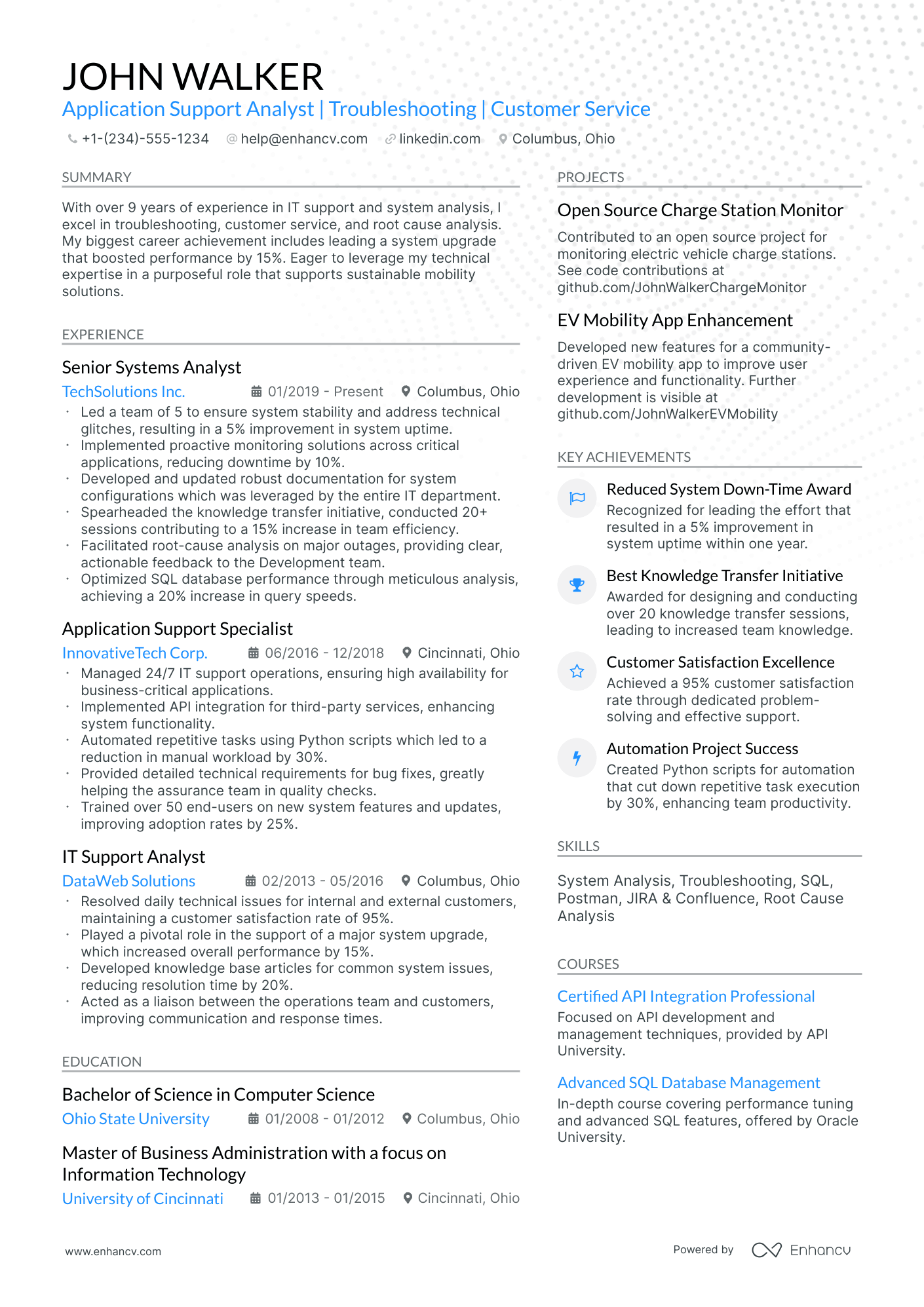 10 Application Support Manager Resume Examples & Guide for 2026