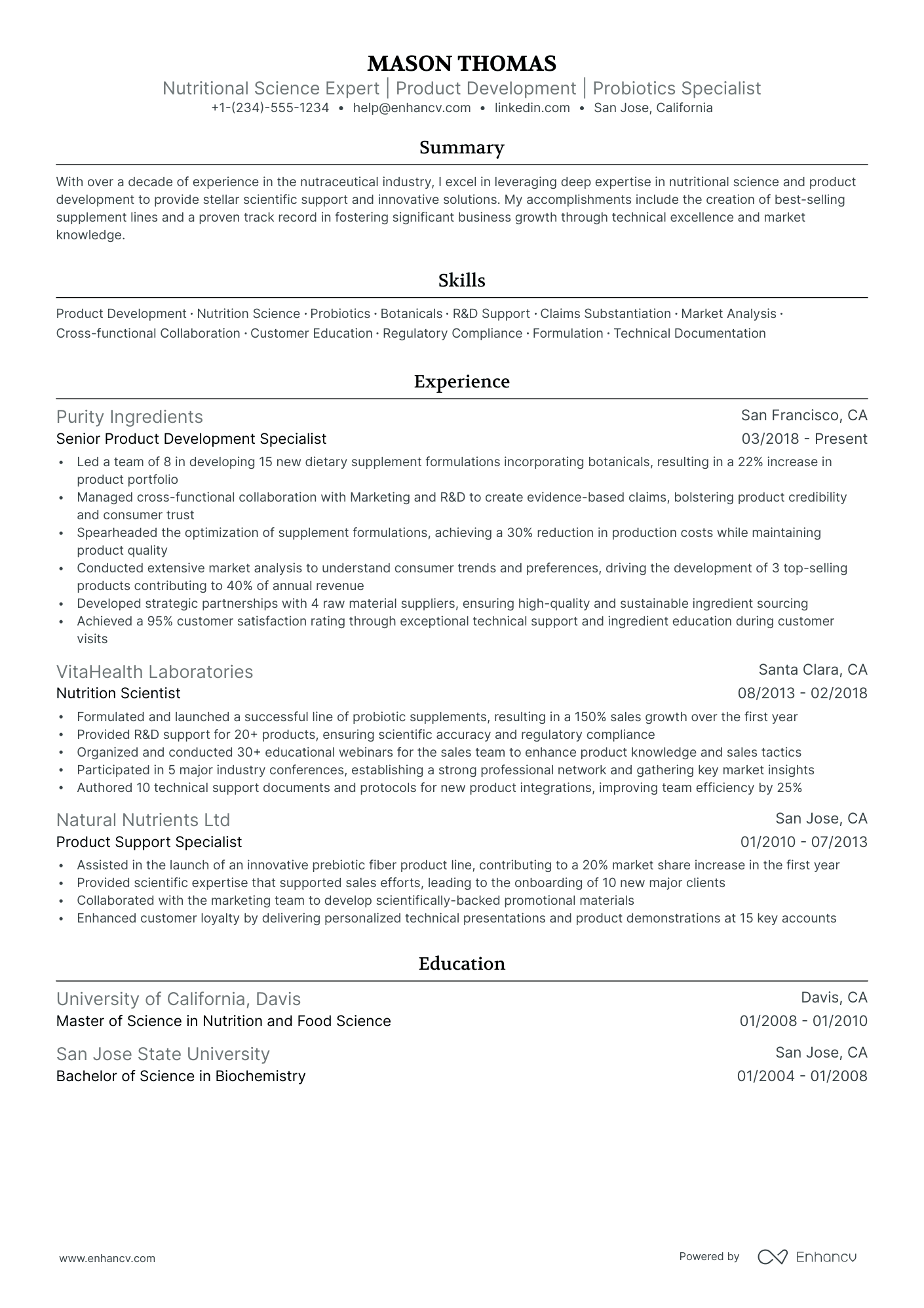 5 Technical Manager Resume Examples & Guide for 2024