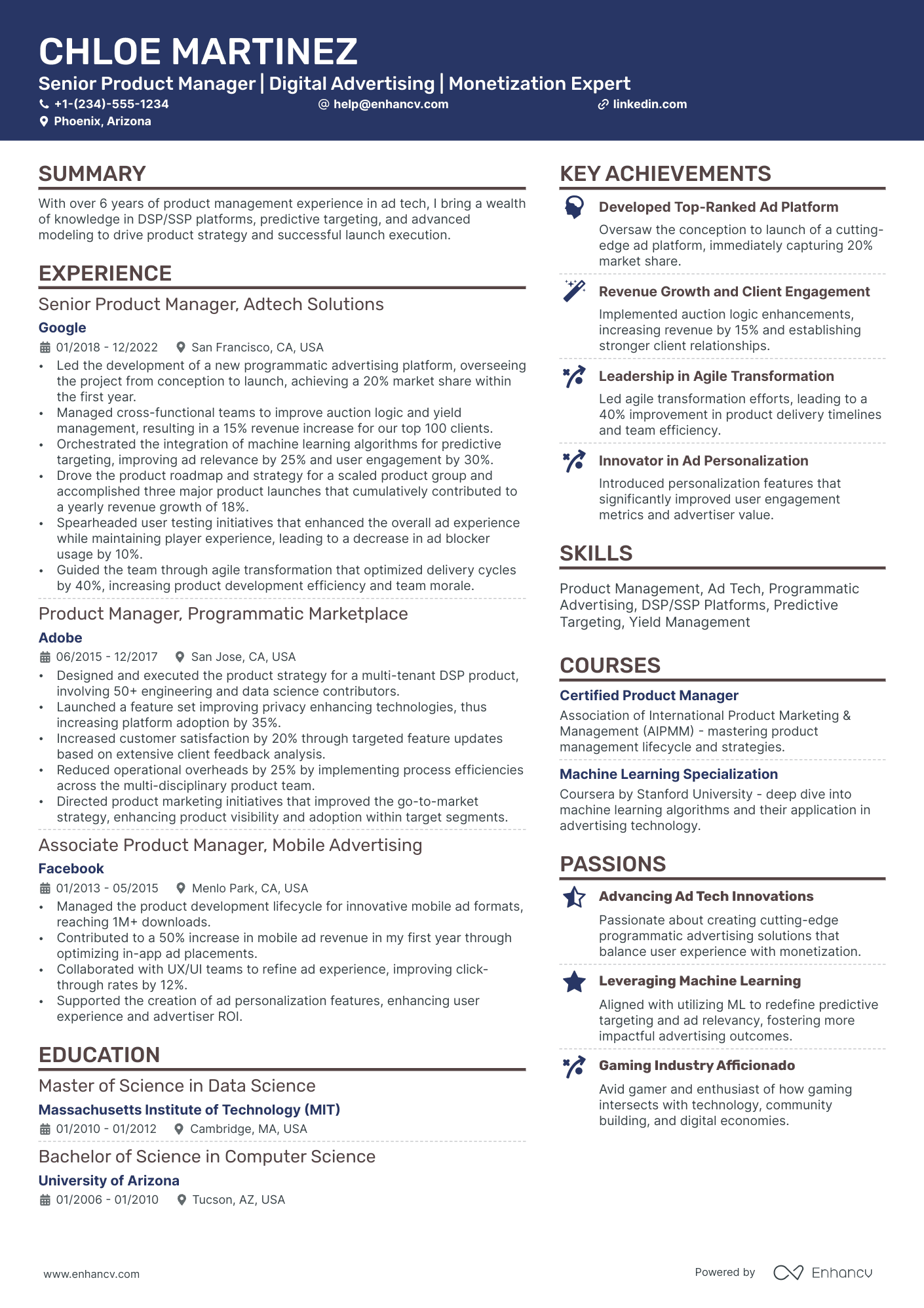 10 Principal Product Manager Resume Examples & Guide for 2026