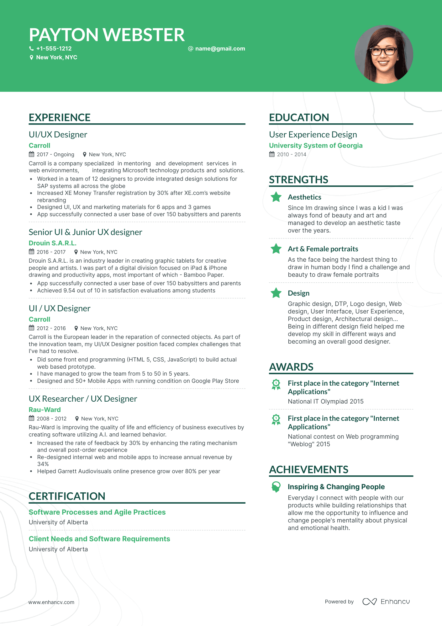 5 UI Designer Resume Examples & Guide for 2024