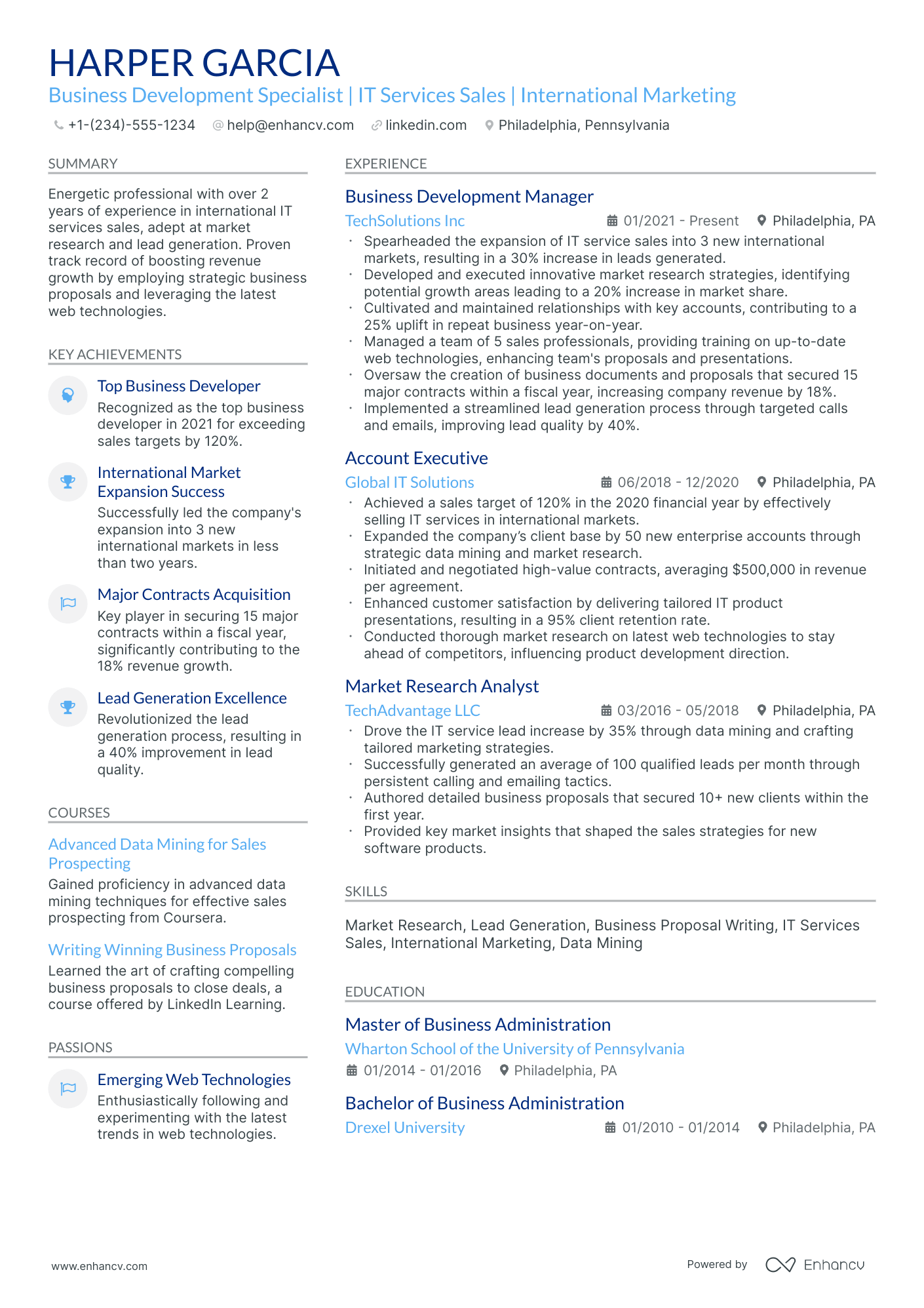 10 Business Development Executive Resume Examples & Guide for 2026