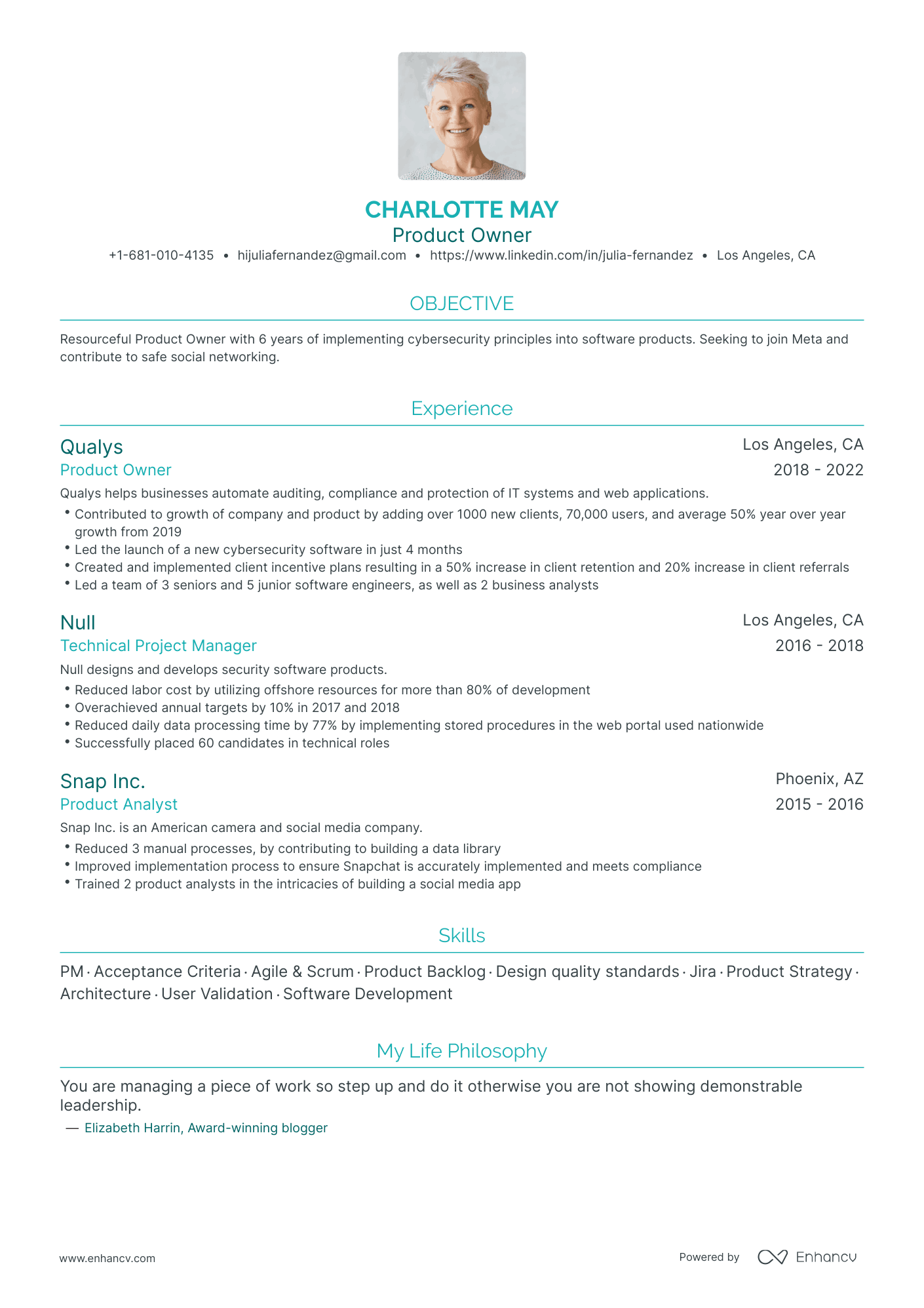 5 Facebook Resume Examples & Guide for 2023