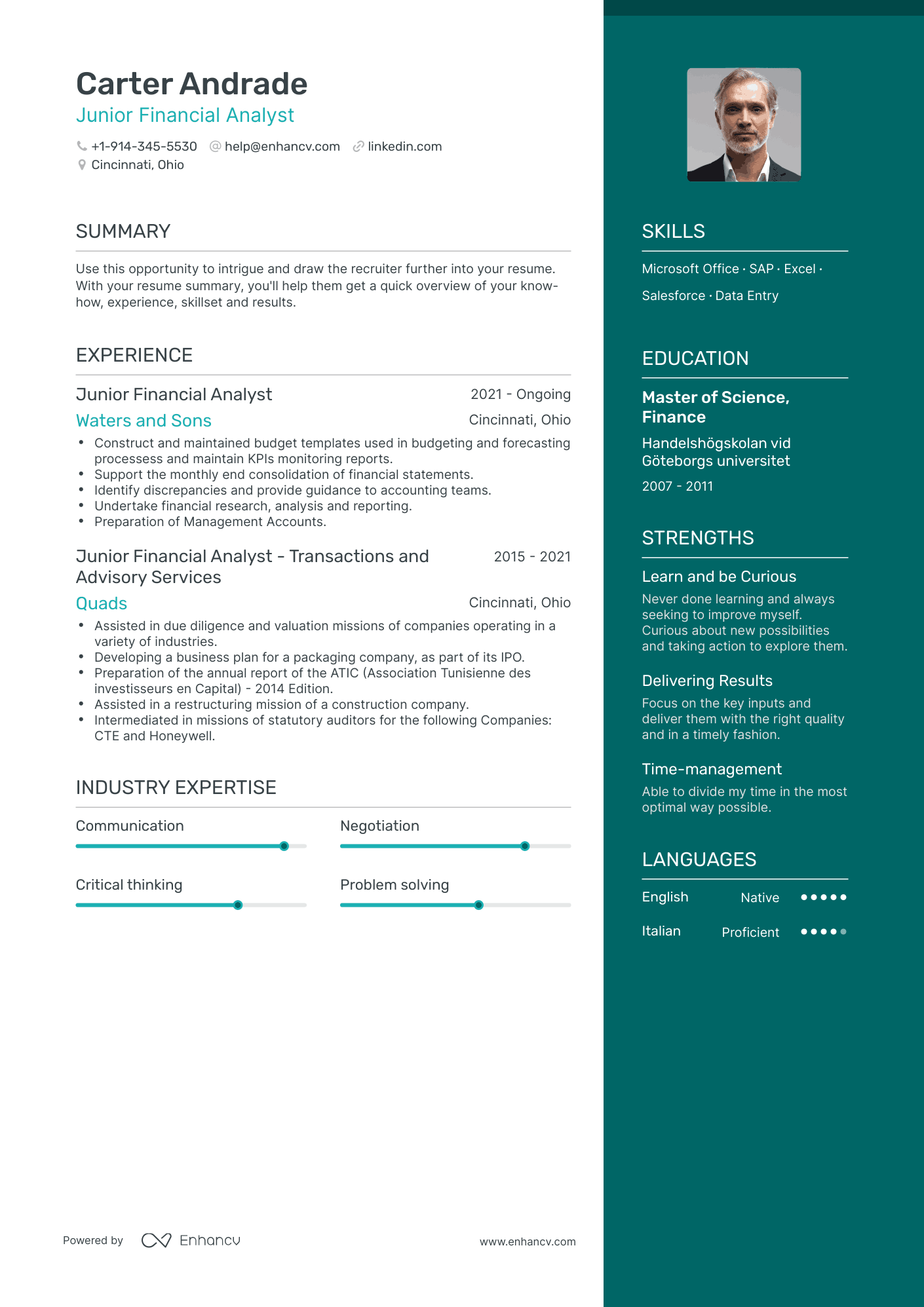 Junior Financial Analyst Resume Examples Guide For 2023 Layout   AHR0cHM6Ly9jZG4uZW5oYW5jdi5jb20vcHJlZGVmaW5lZC1leGFtcGxlcy9obnphZEJpRDBMWVRuWlhocWZVZjJXVm1yWDhiS0RFb2FUV3I1c09UL2ltYWdlLnBuZw~~. 