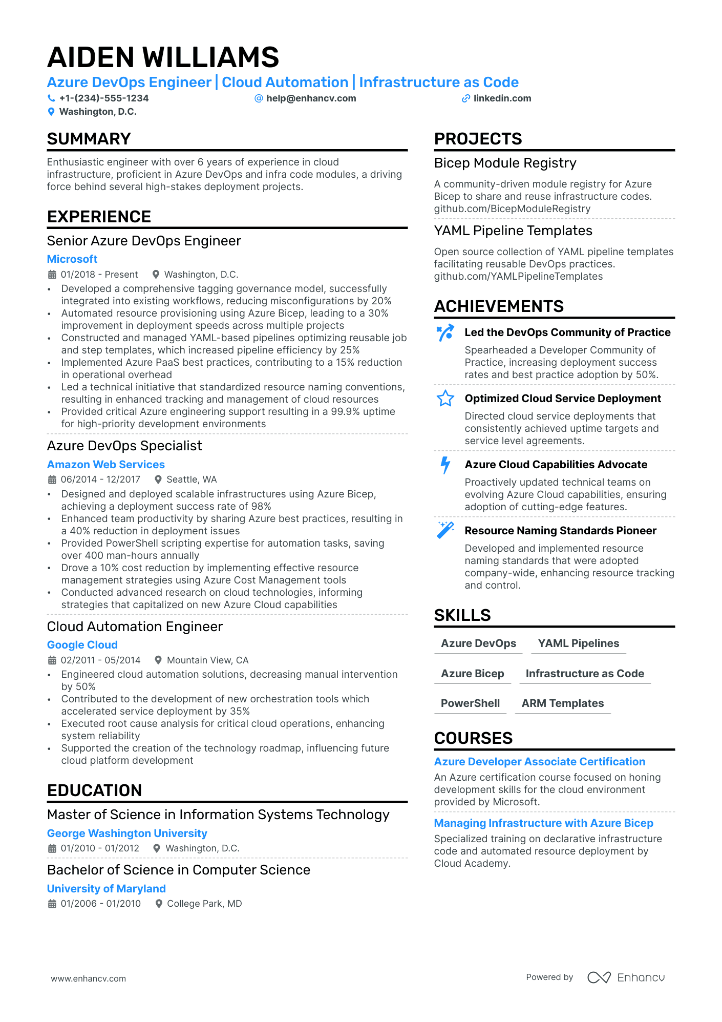 6 DevOps Engineer Resume Examples & Guide for 2024