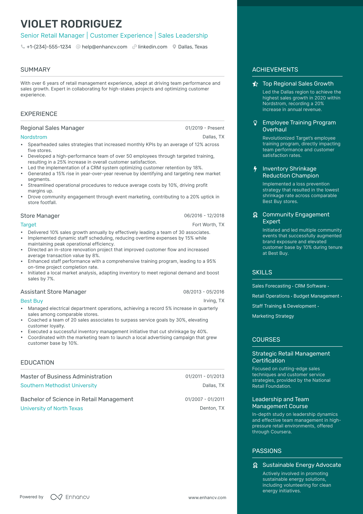 5 Customer Experience Manager Resume Examples & Guide for 2024