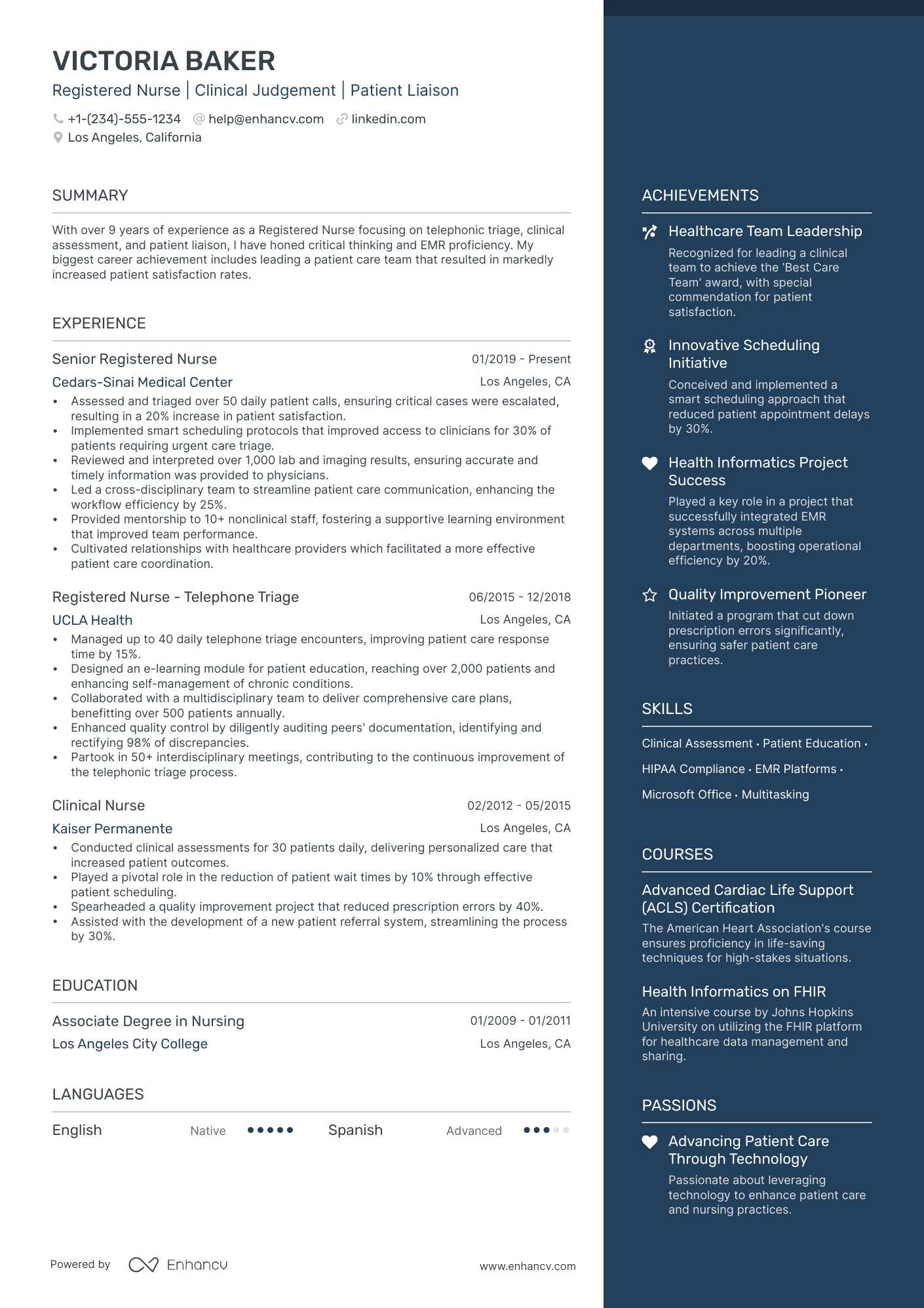 5 Practice Nurse Resume Examples & Guide for 2024