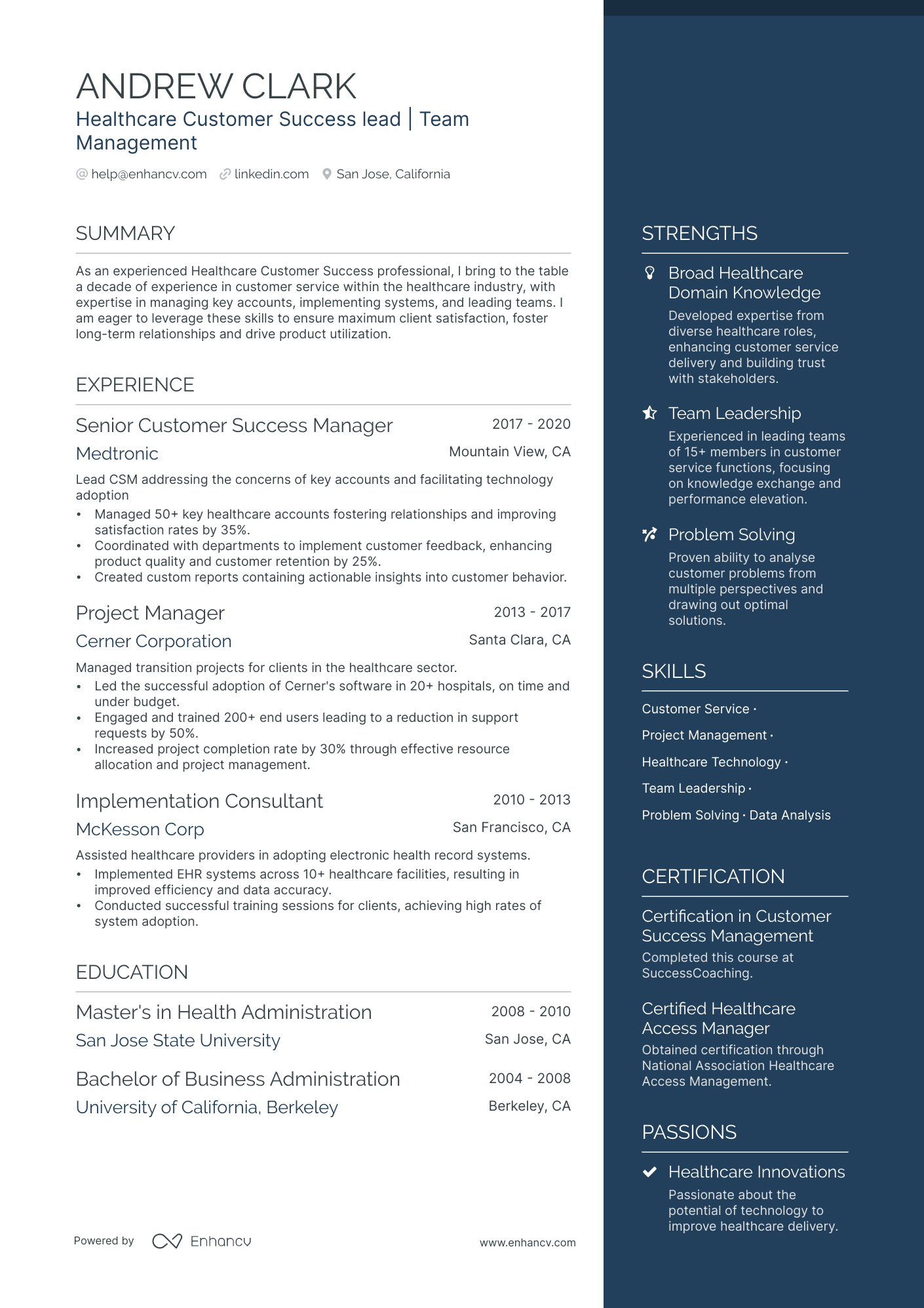 5 Director of Customer Success Resume Examples & Guide for 2024