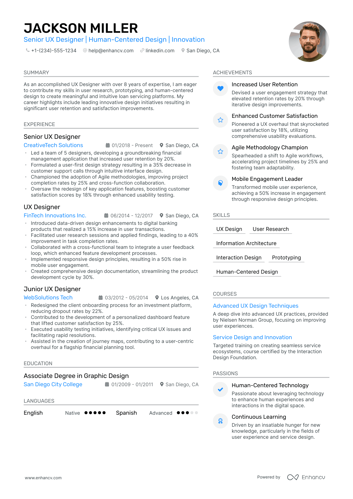 5 App Designer Resume Examples & Guide for 2024