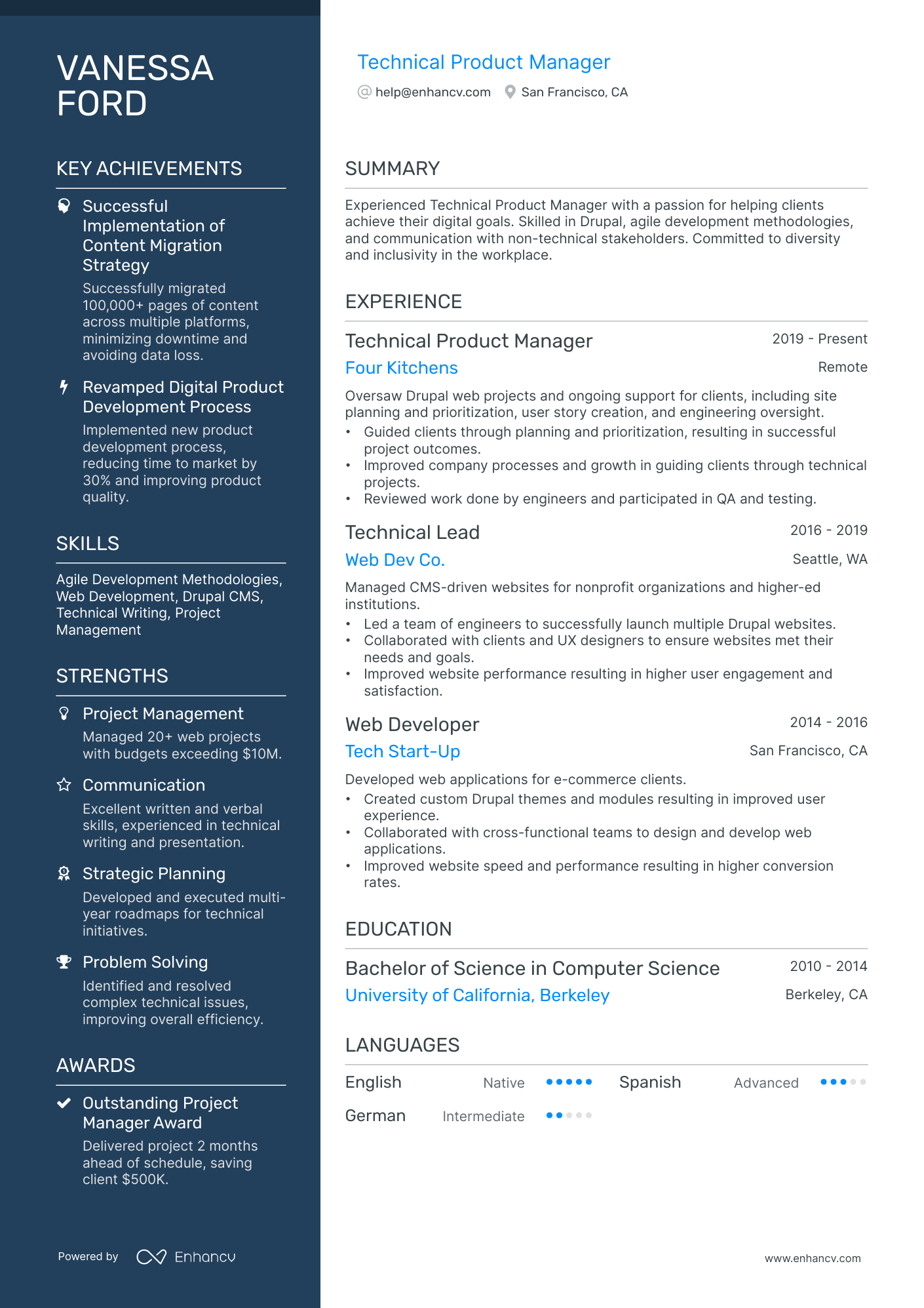 10 Technical Project Manager Resume Examples & Guide for 2026