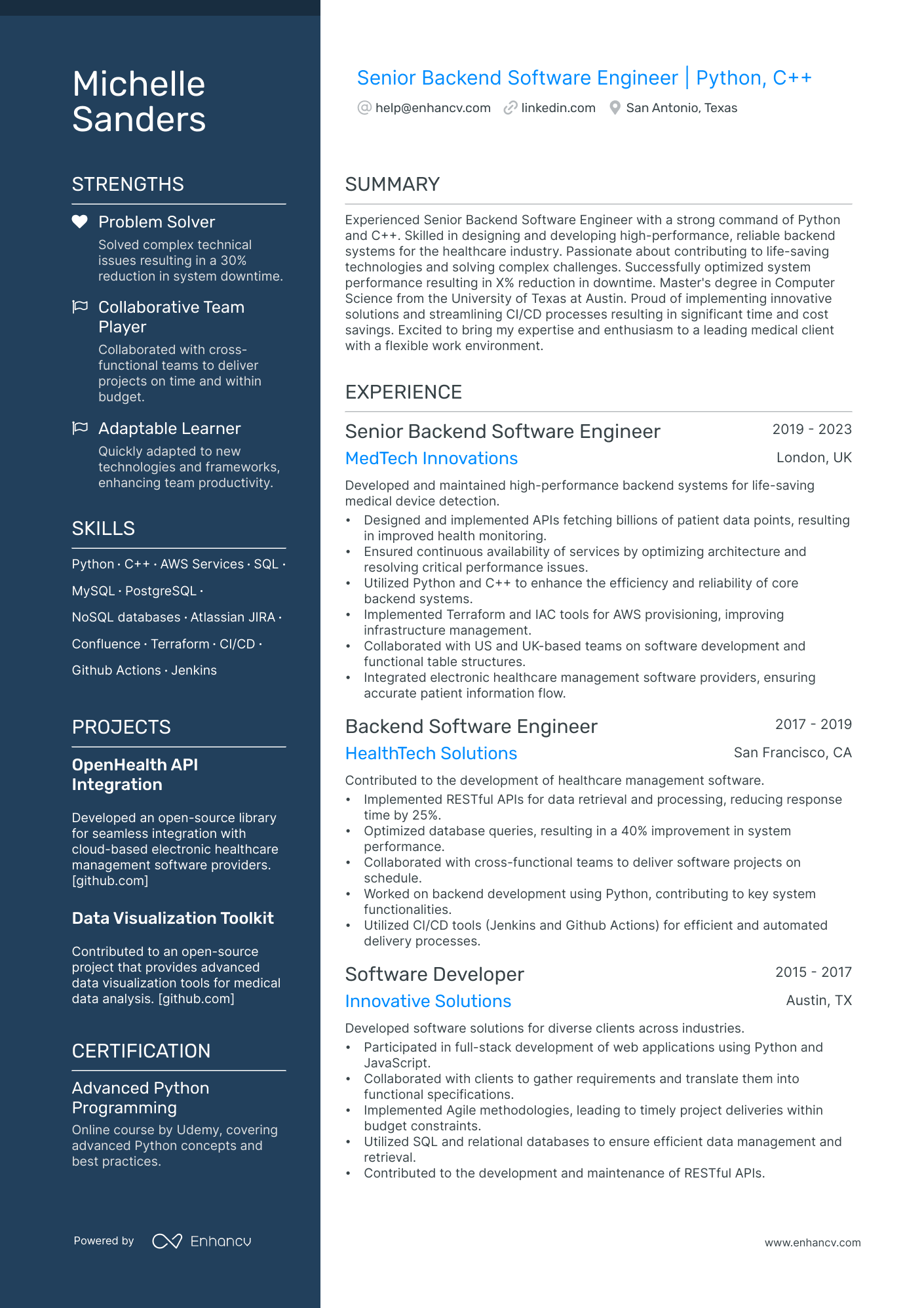 5 Senior Mechanical Engineer Resume Examples & Guide for 2024