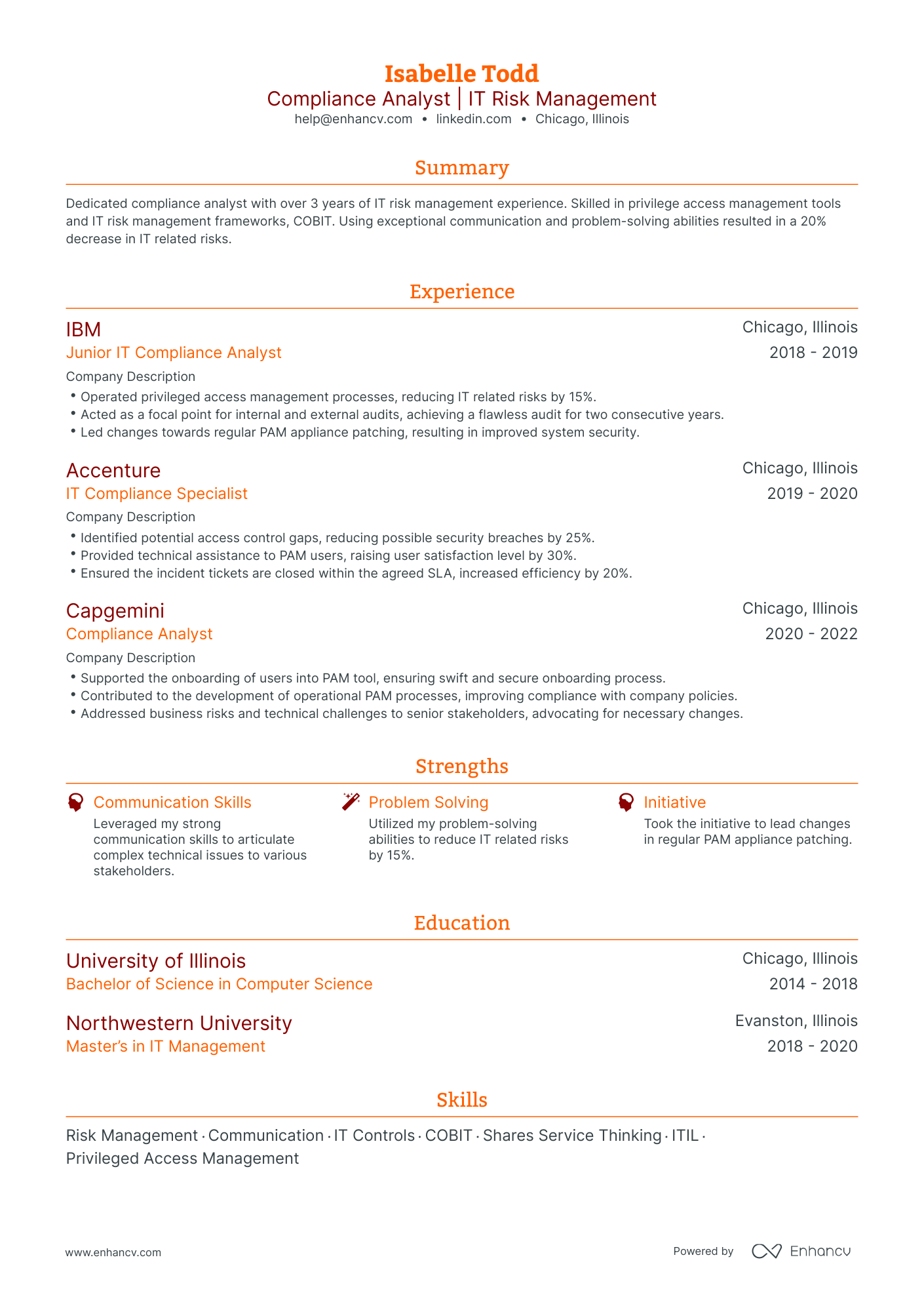 5 Compliance Analyst Resume Examples & Guide for 2024