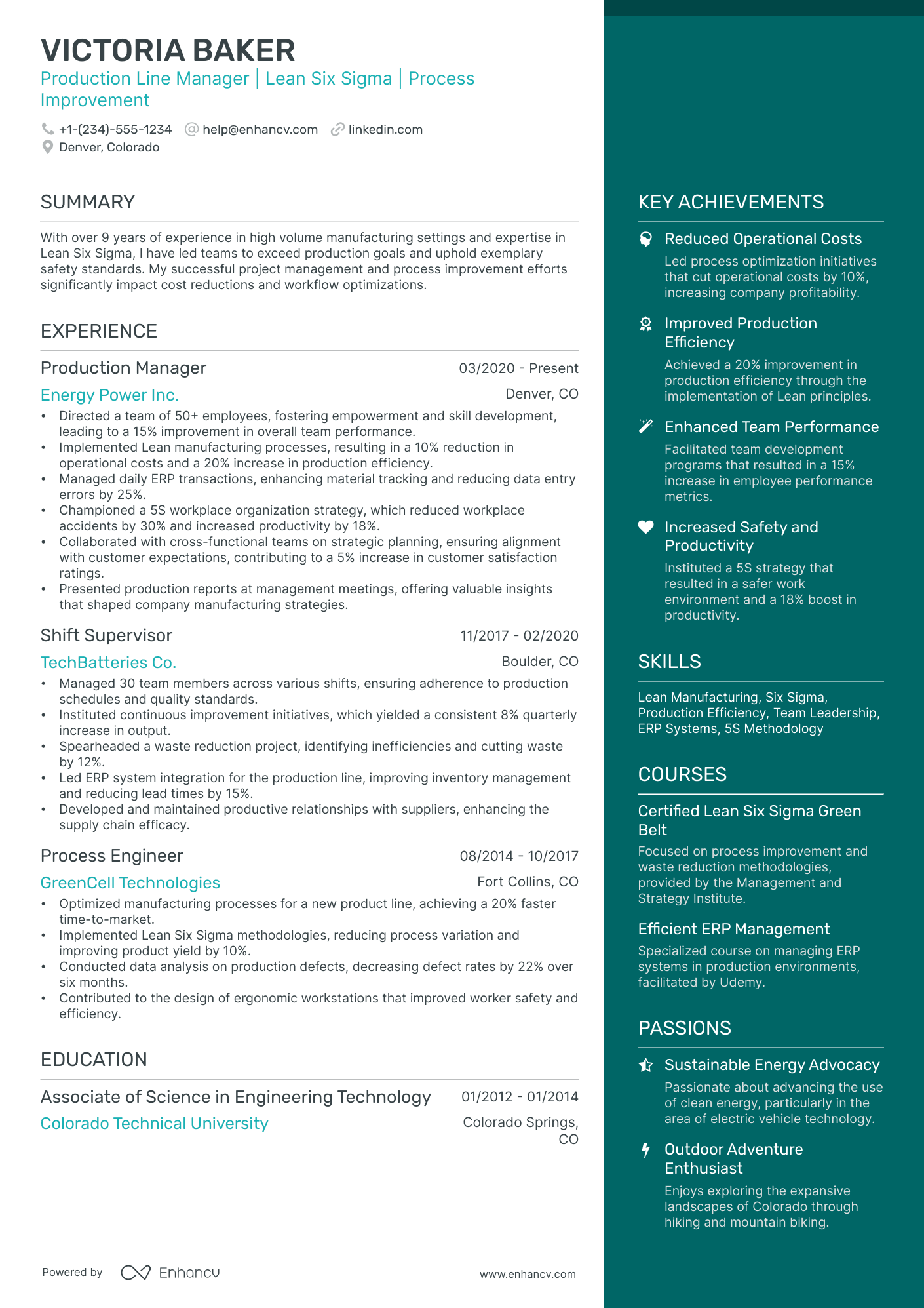10 Assistant Production Manager Resume Examples & Guide for 2026