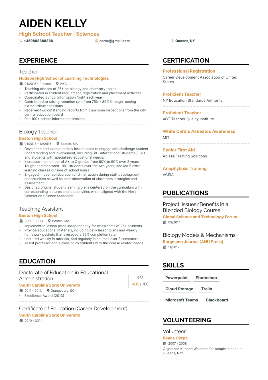 1813 Resume Examples by Recruiters With 96% Success Rate