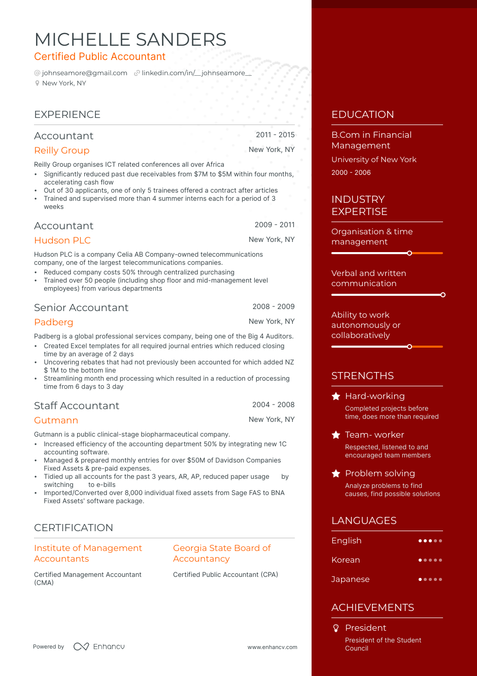 1814 Resume Examples & Guides for Every Job and Level in 2024