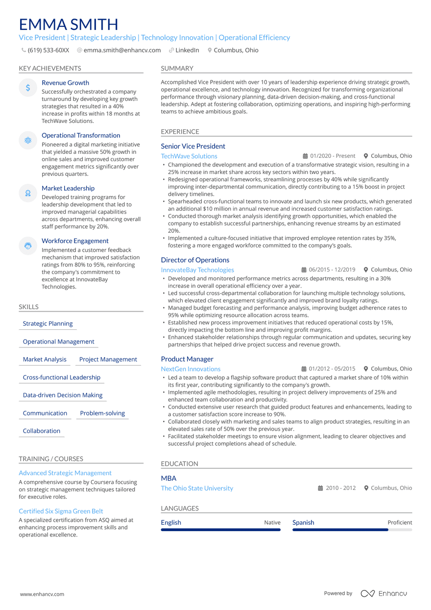 Blue Stylish resume template An artist resume template with blue accent colors.