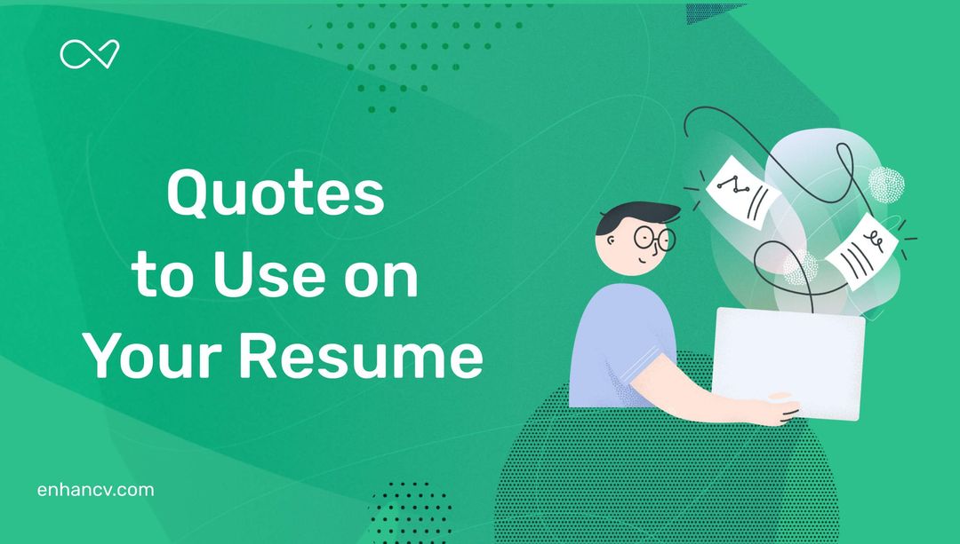 best quotes to put on resume