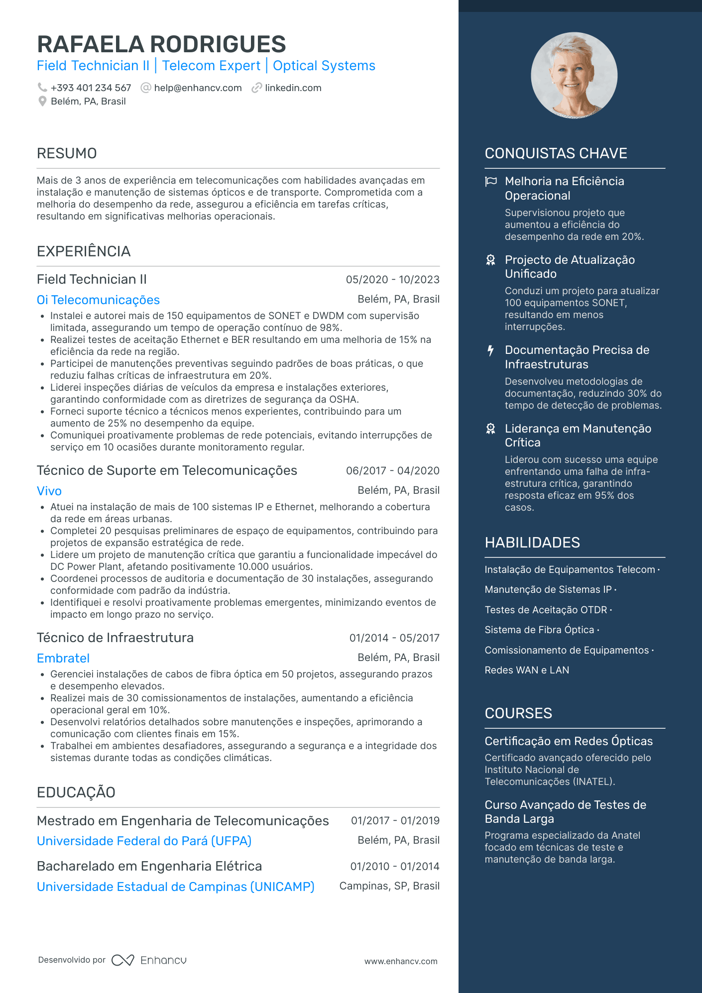 12 Exemplos de Currículo para Técnico de Informática que Conseguiram ...