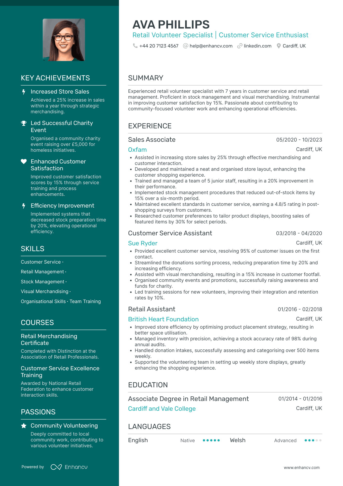 Shop Assistant CV Examples & Guide for 2026