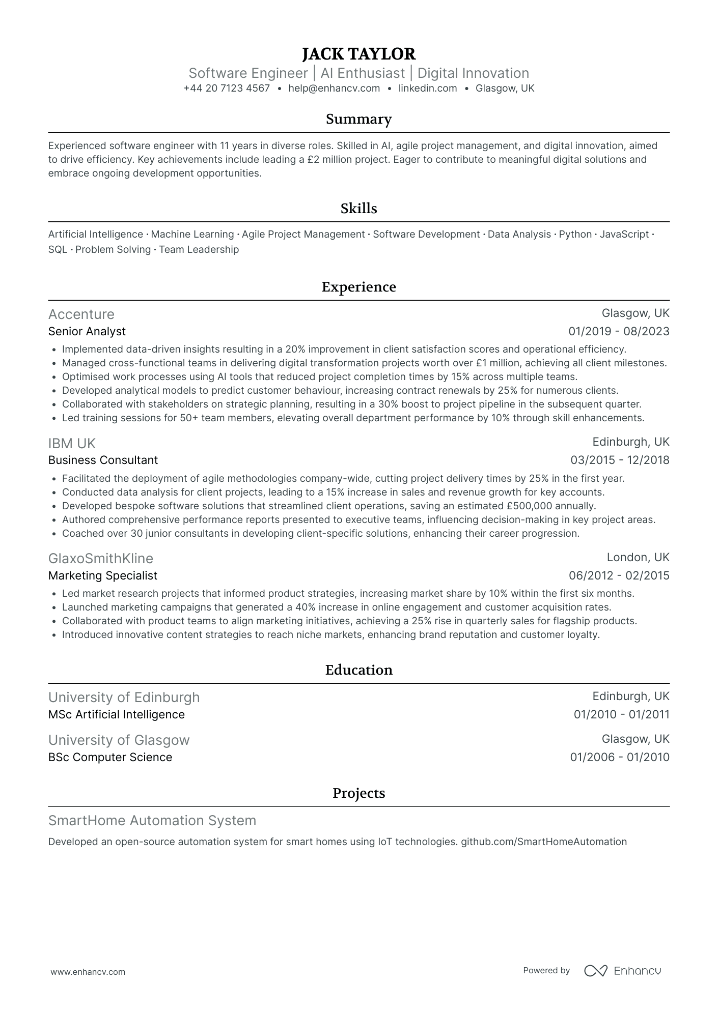 Software Developer CV Examples & Guide for 2026