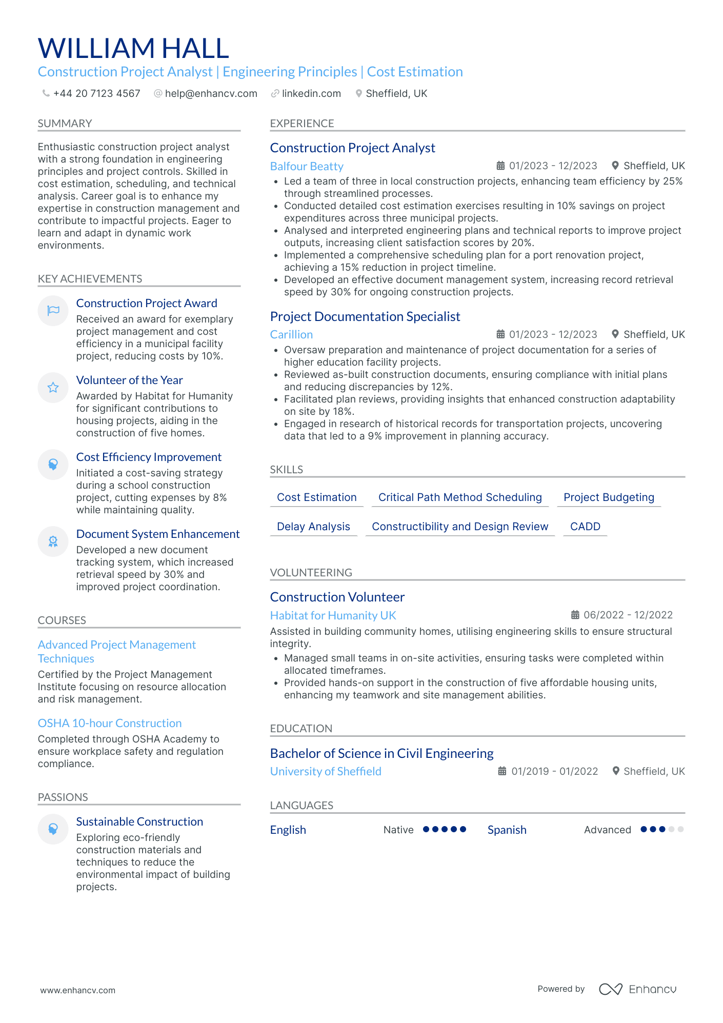 Engineering Student CV Examples & Guide for 2026