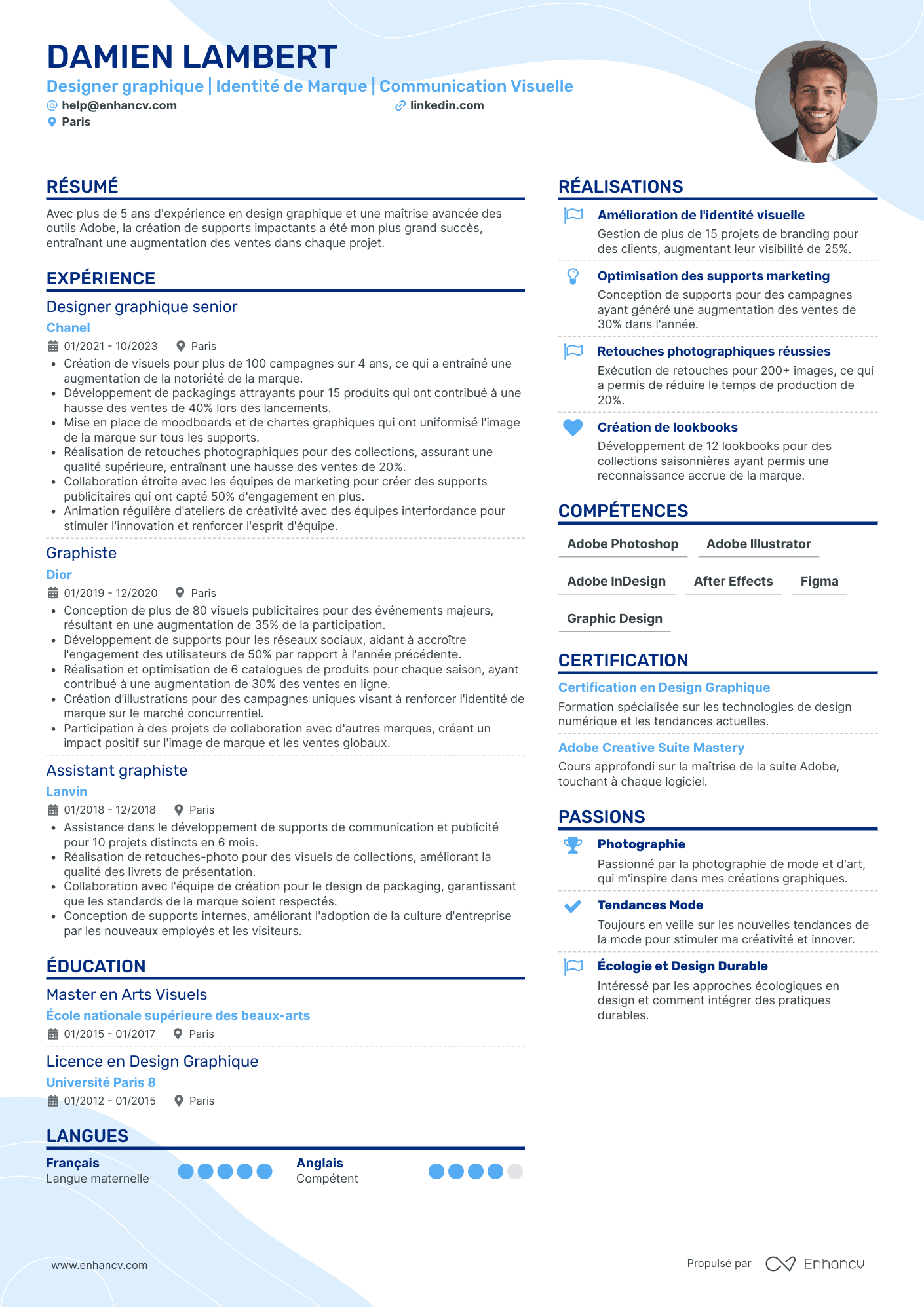 Cv Graphiqu CV Graphiste : Astuces pour freelances et créatifs