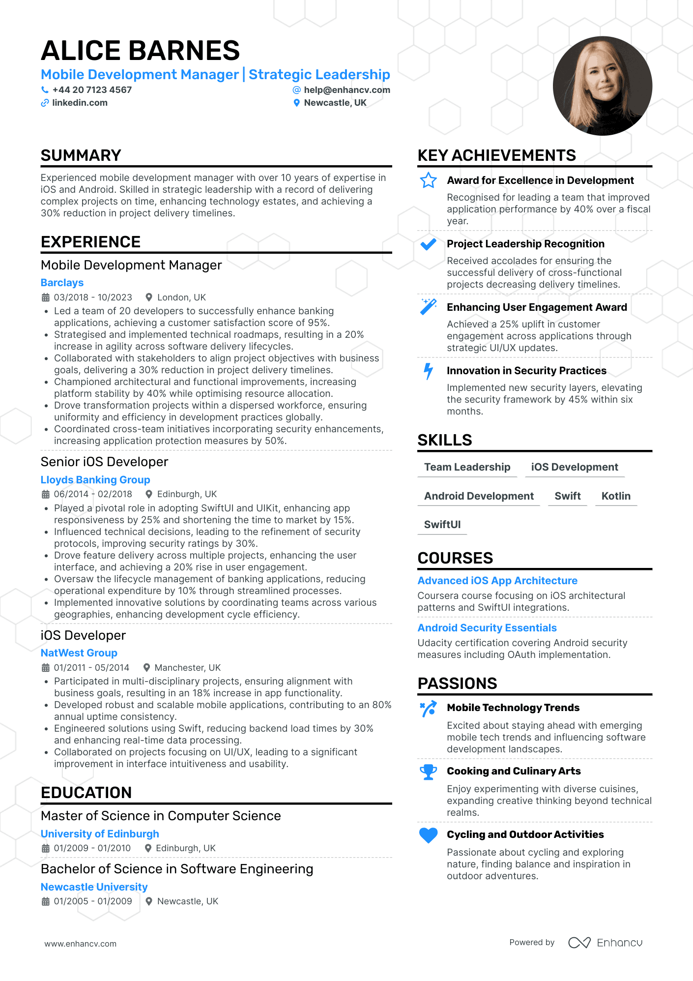 Android Developer CV Examples & Guide for 2026