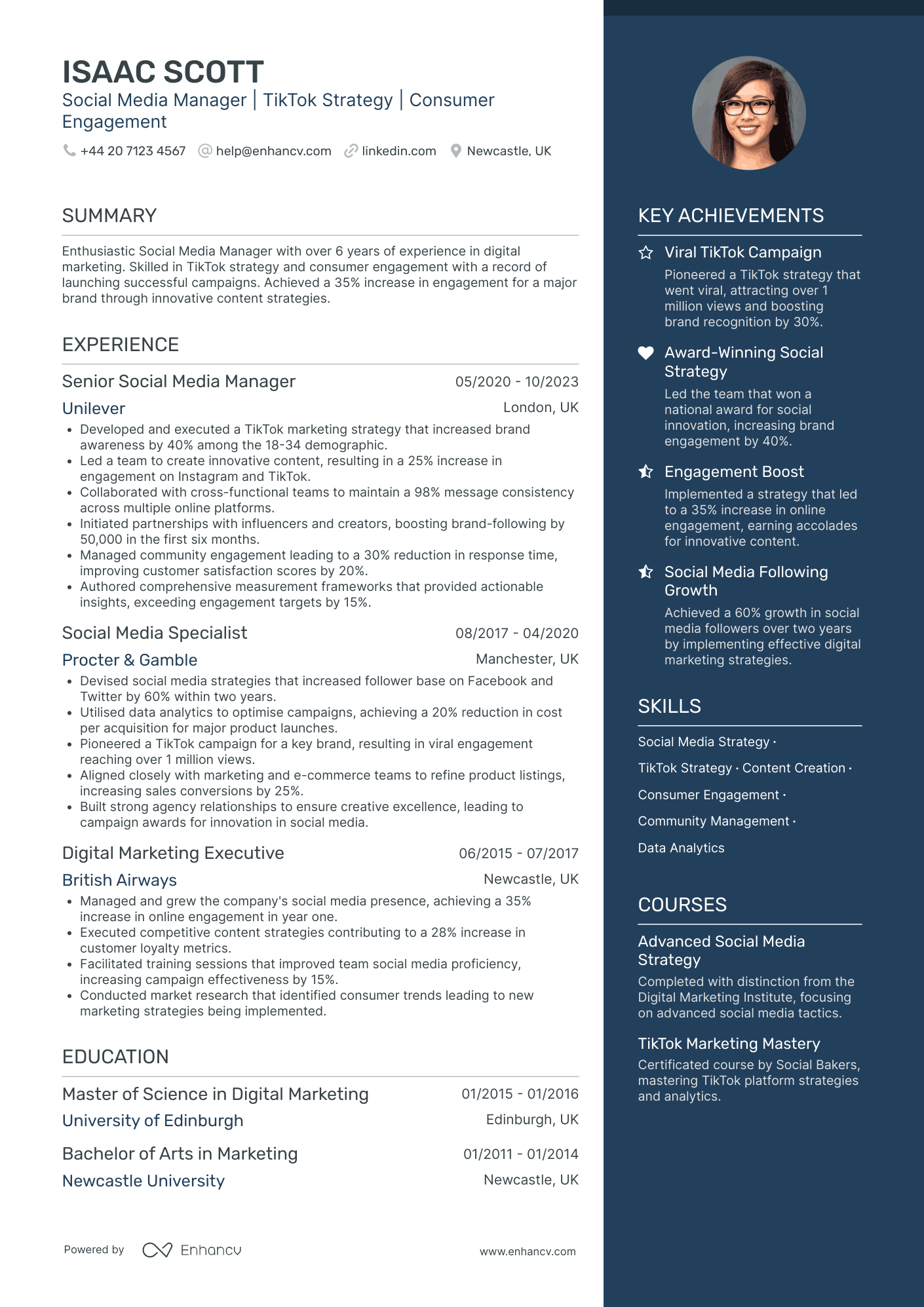 Marketing Manager CV Examples & Guide for 2026