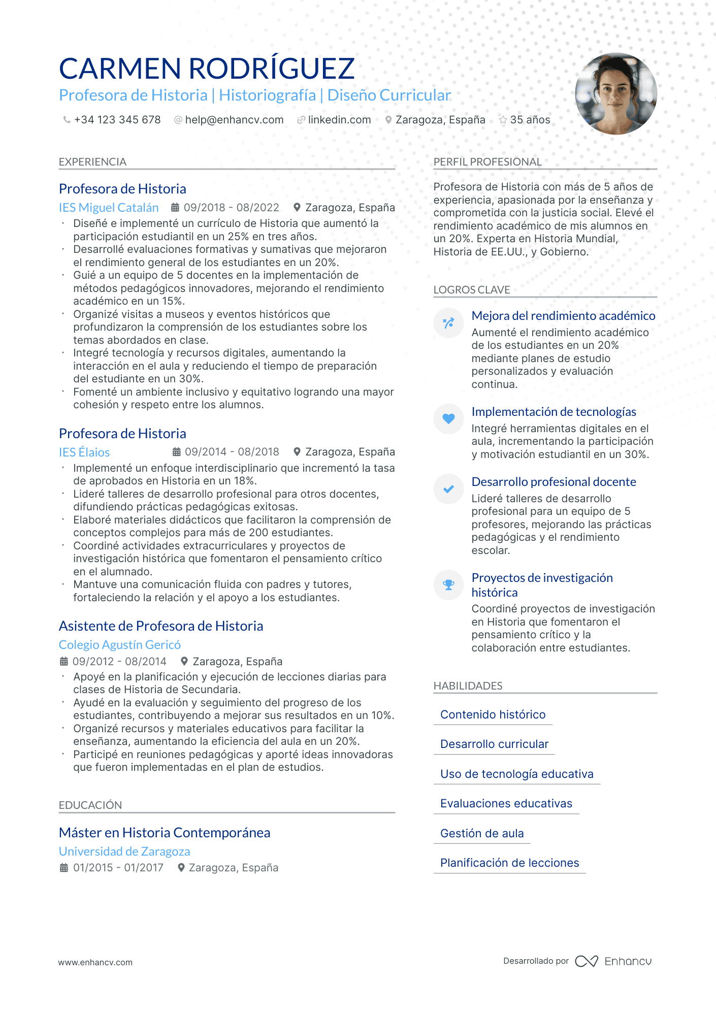 Currículum Maestro: Guía + 15 Ejemplos Para tu CV de Profesor